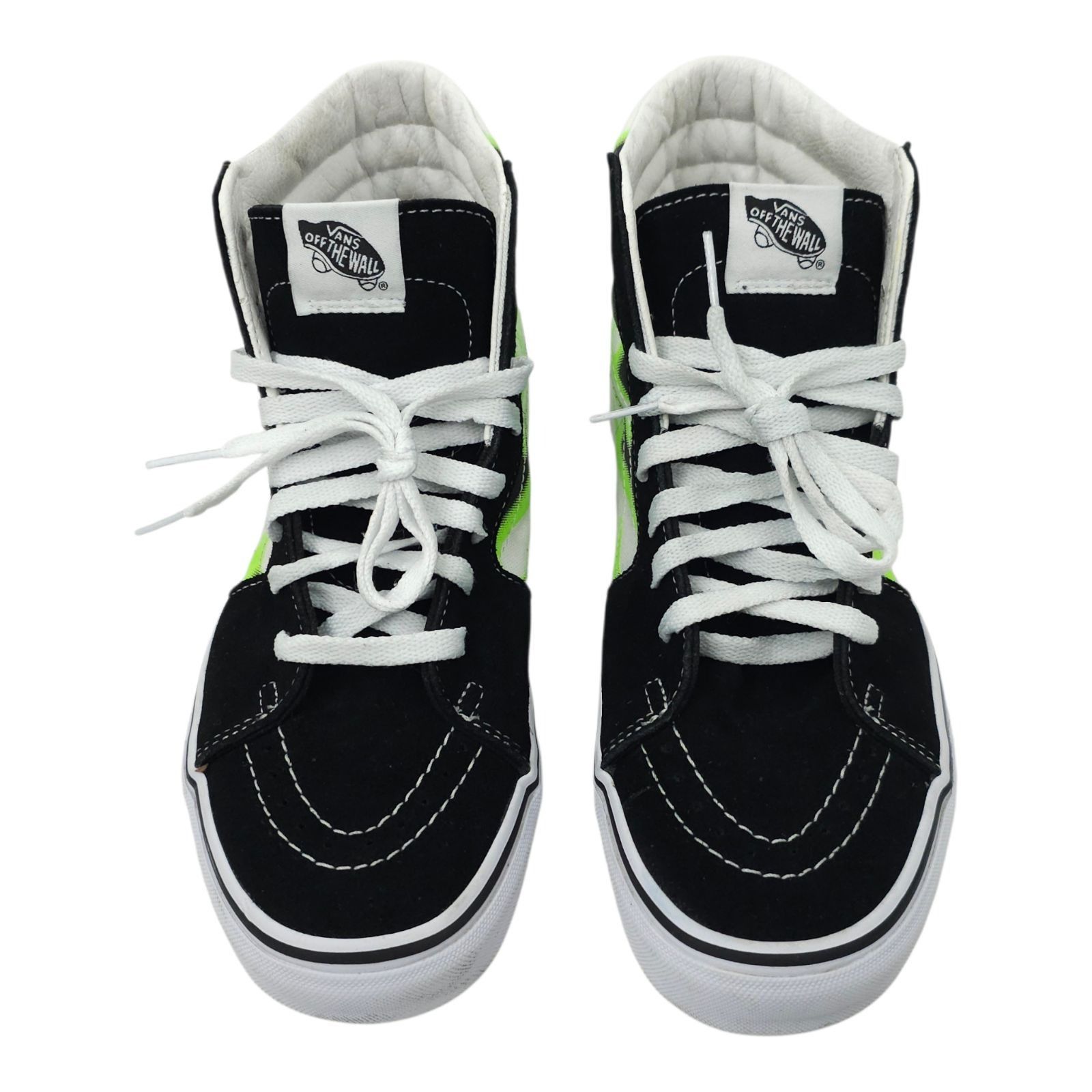 Vans Vans Sk8-Hi Green Flame Black White Sneaker Men 9 Women 10.5 Size US 9 / EU 42 - 9 Thumbnail