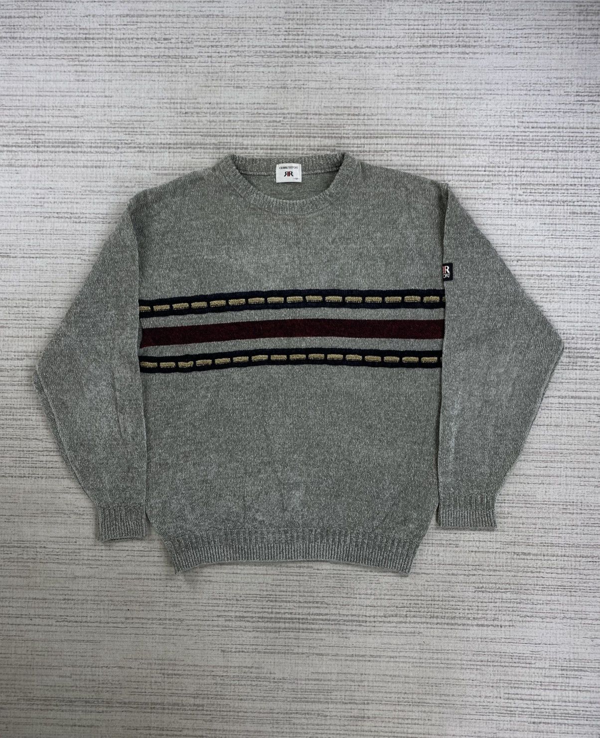 Cerruti 1881 × Japanese Brand × Vintage Vintage Cerruti Sports Embroidery Logo Sweatshirt Size US L / EU 52-54 / 3 - 1 Thumbnail