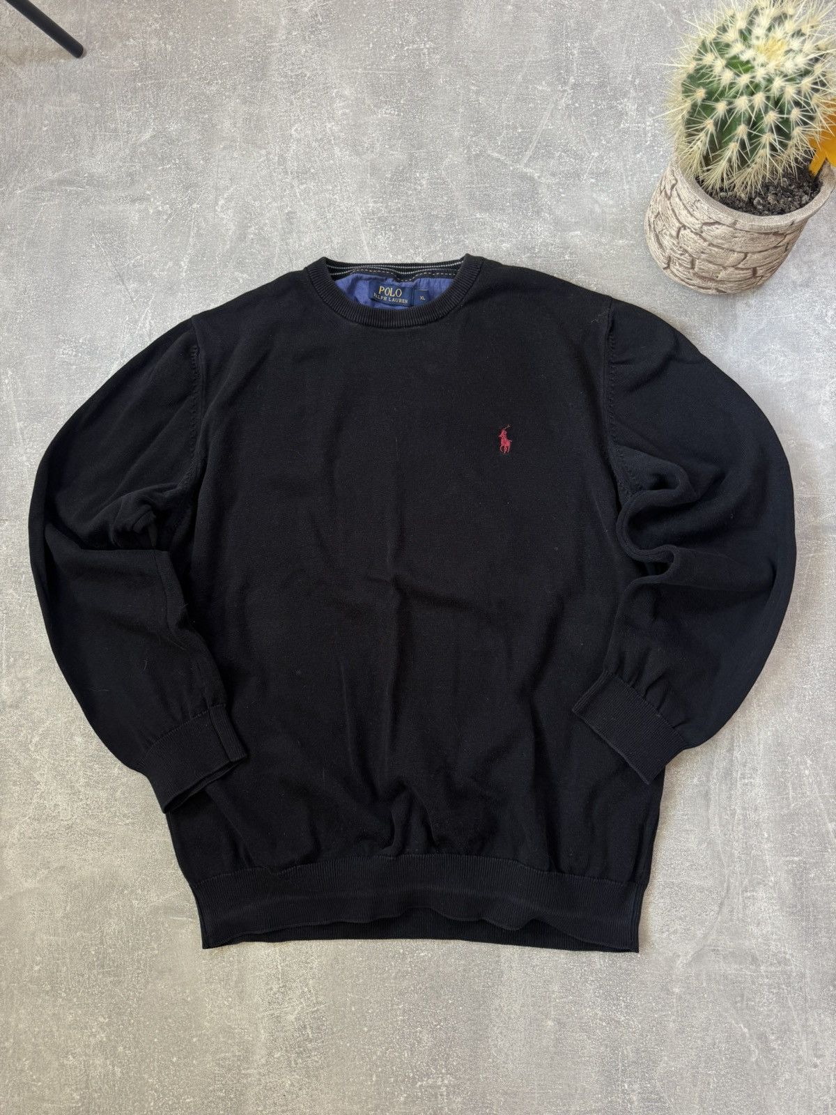 Other Crazy Vintage Small Logo Polo Ralph Lauren Sweater Size US XL / EU 56 / 4 - 3 Thumbnail