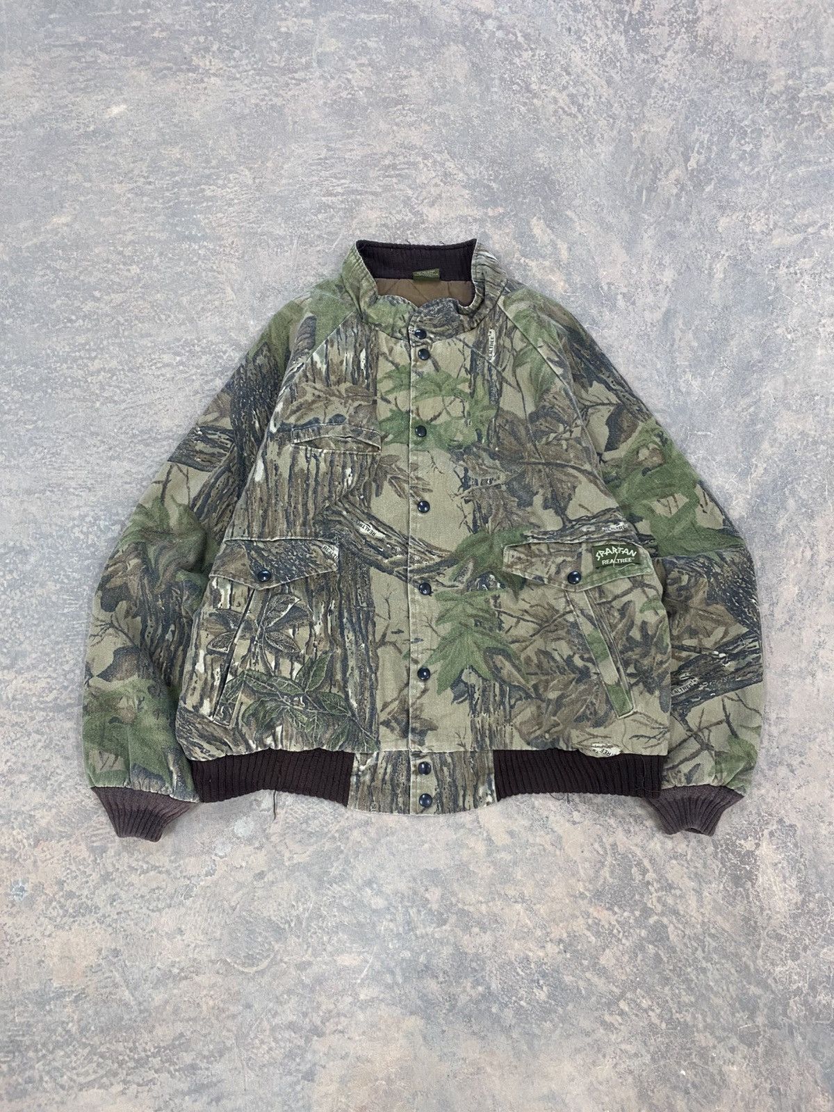 Realtree Spartan Realtree Hunting Jacket 90s Camo Lgb Military Size US L / EU 52-54 / 3 - 2 Thumbnail