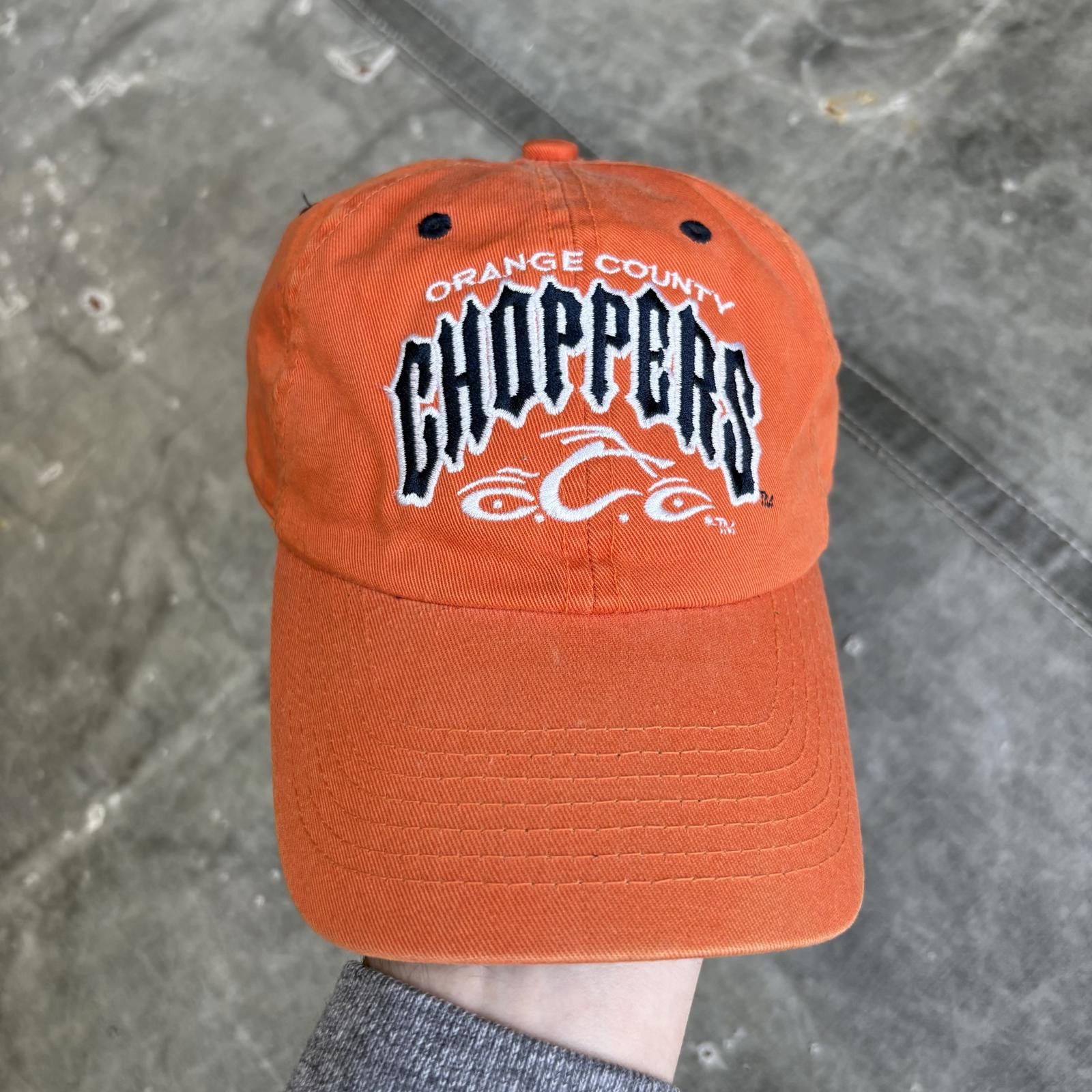 Vintage Vintage Y2K Orange County Choppers Motorcycle Grunge Hat Size ONE SIZE - 1 Thumbnail