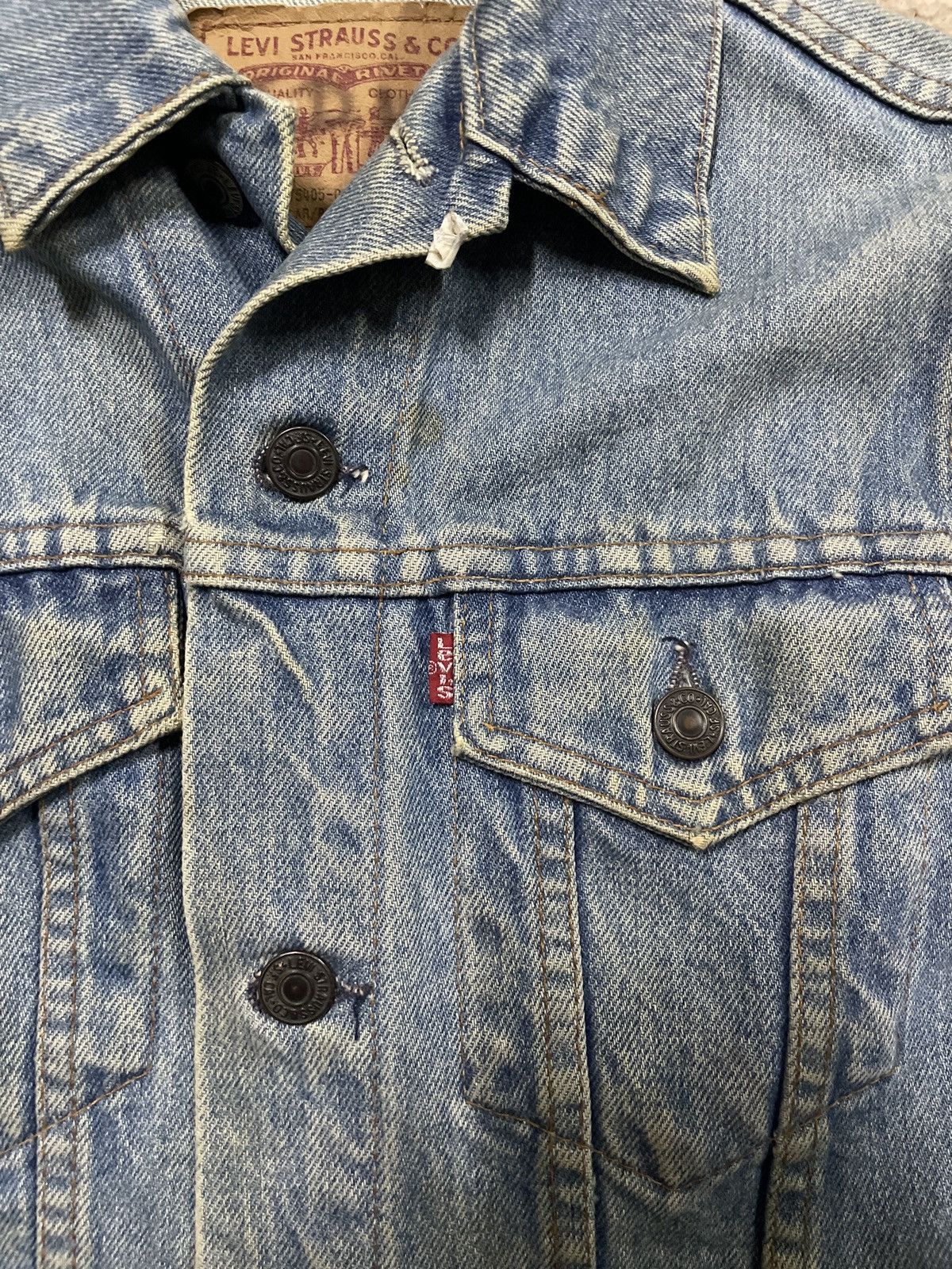 Levi's Vintage Clothing levis strauss vintage denim trucker jacket Size US S / EU 44-46 / 1 - 5 Thumbnail