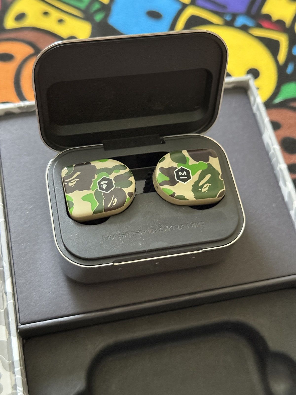 Bape A Bathing Ape X Master Dynamics Wireless Earbuds Size ONE SIZE - 1 Thumbnail