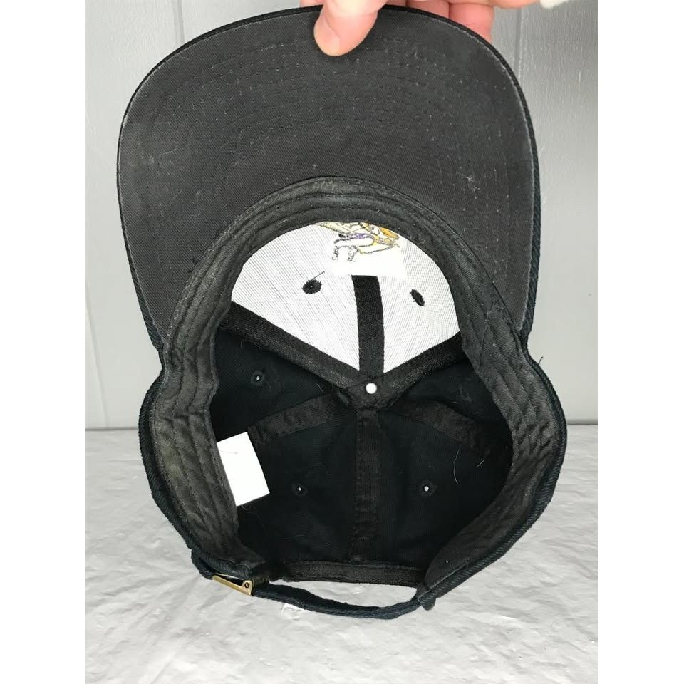 NFL × Vintage Vintage Minnesota Vikings Plain Logo Strapback hat cap Size ONE SIZE - 5 Thumbnail