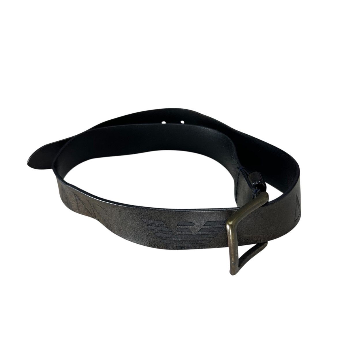 Armani ARMANI JEANS ITALY LEATHER BELT Size ONE SIZE - 3 Thumbnail