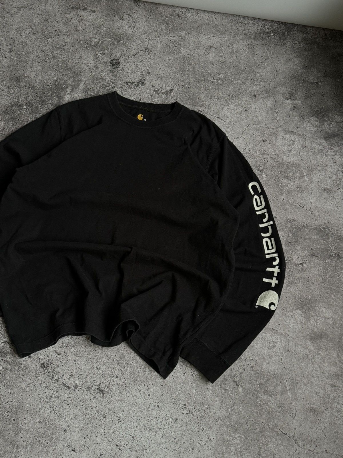 Carhartt × Vintage Vintage Carhartt big logo Y2K oversized long sleeve Size US XL / EU 56 / 4 - 2 Thumbnail