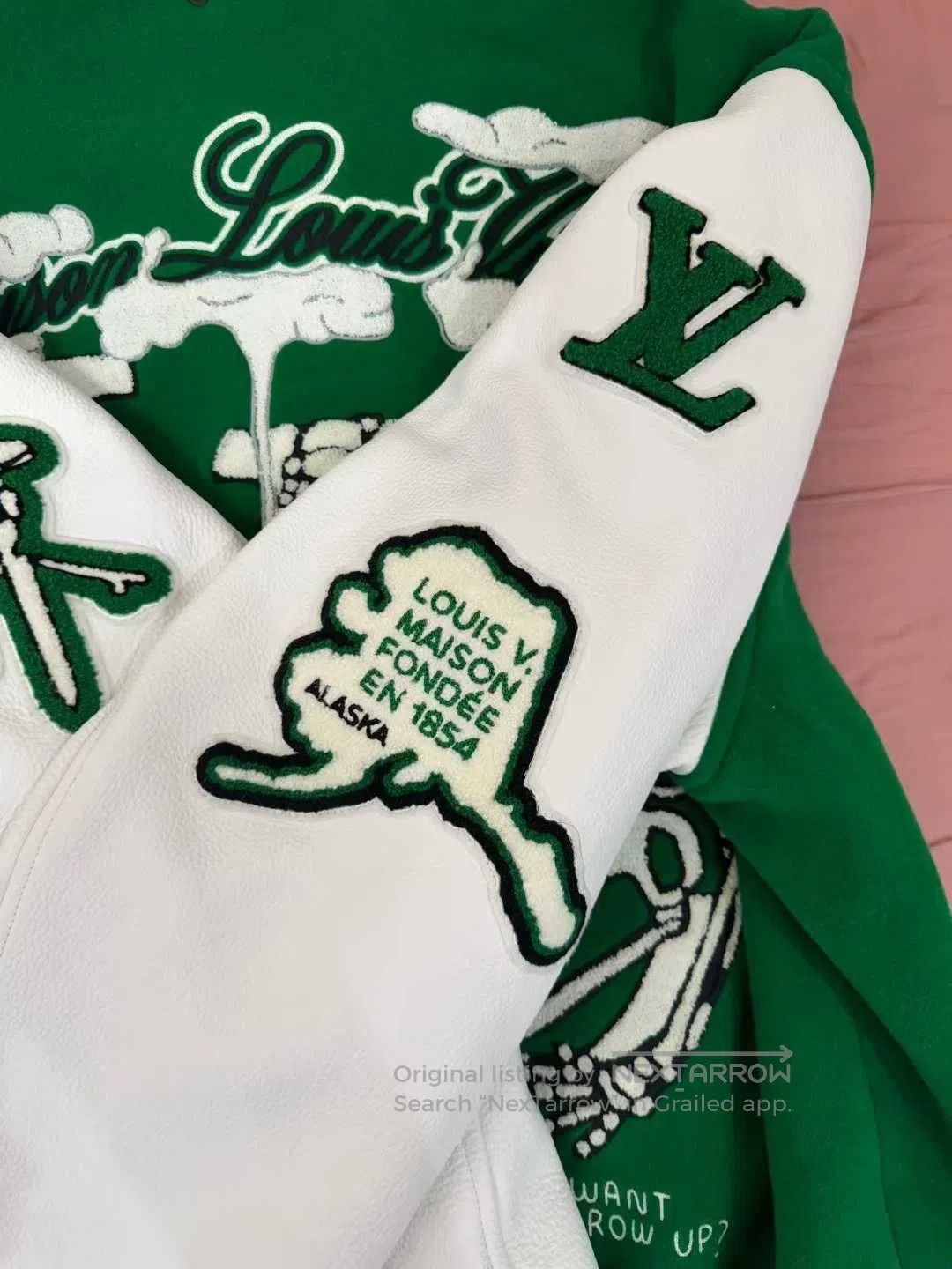 Louis Vuitton Louis Vuitton The Wizard of Oz Leather Sleeve Varsity Jack Size US M / EU 48-50 / 2 - 5 Thumbnail
