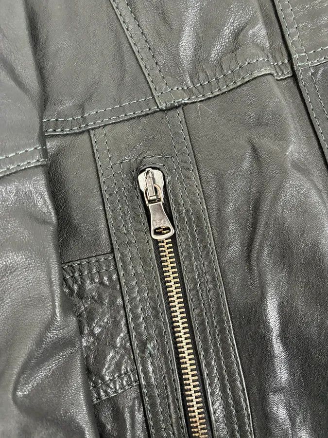 Dolce & Gabbana 2010s Dolce & Gabbana Black Classy Leather Jacket Size US L / EU 52-54 / 3 - 11 Thumbnail