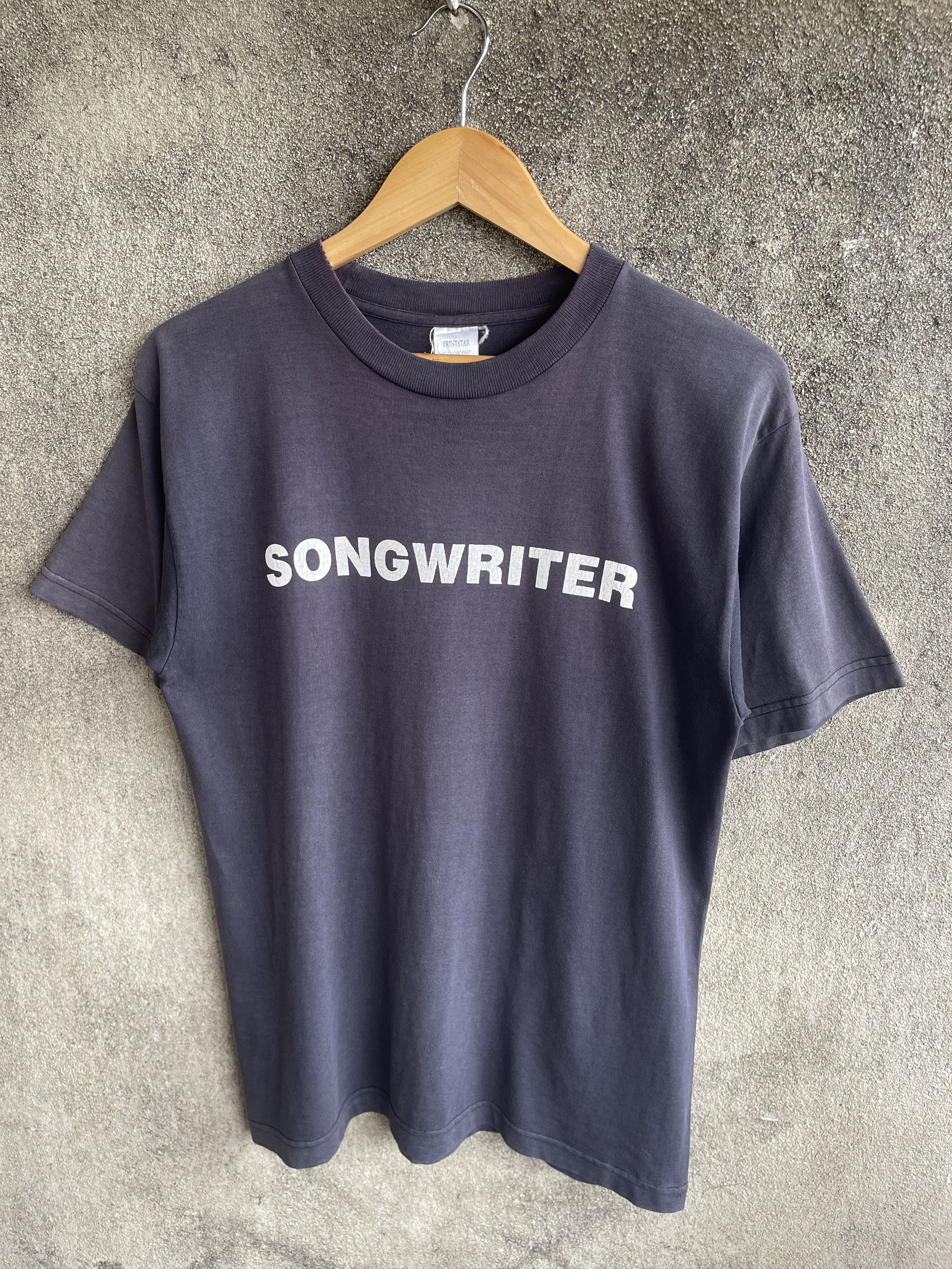 Band Tees Vintage’90s🔥SONG WRITER🔥Inspired Number Nine Sun Faded Tee Size US M / EU 48-50 / 2 - 3 Thumbnail