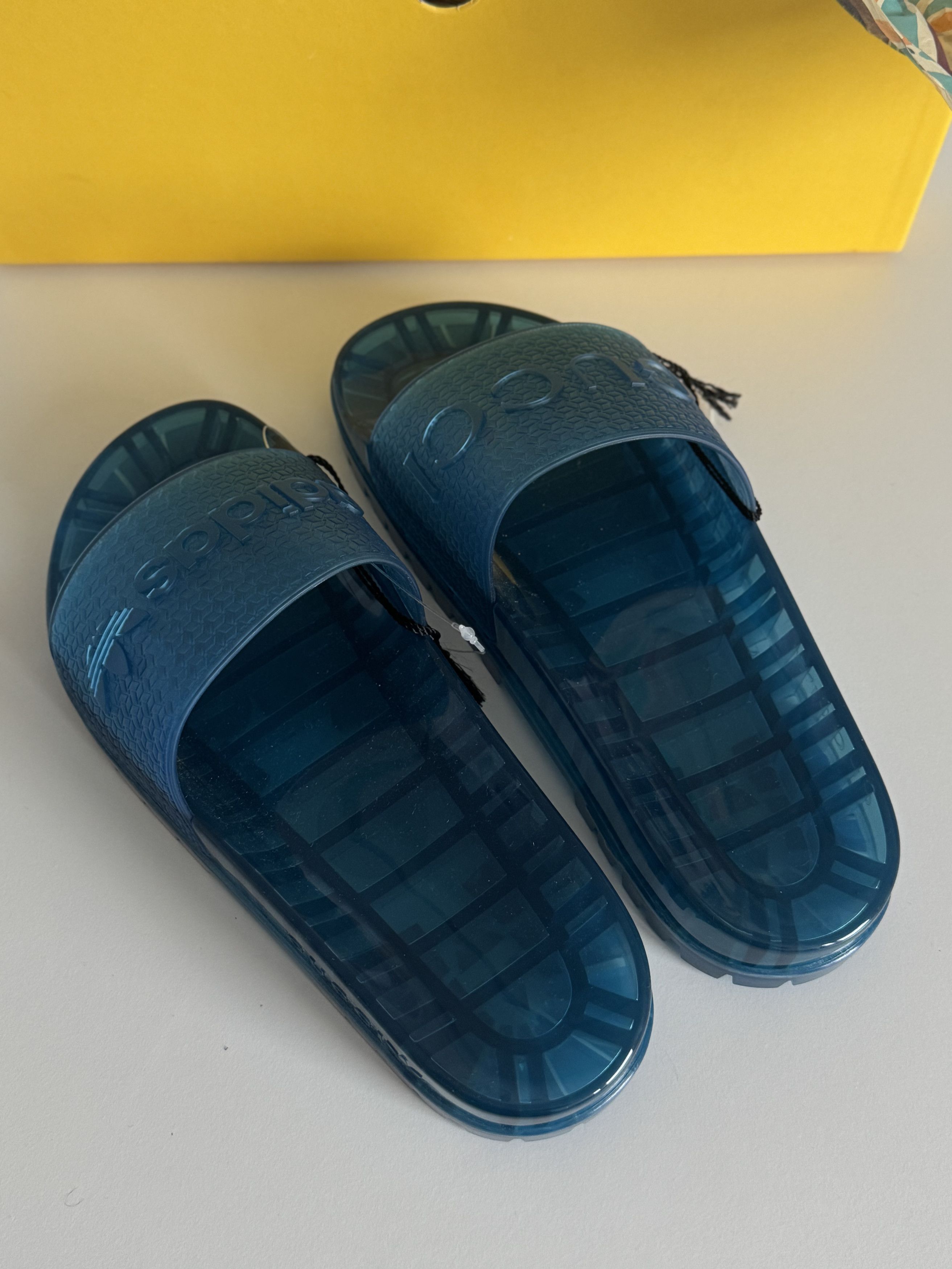 Adidas × Gucci Adidas X Gucci slide | Brand new | size 9 Size US 9 / EU 42 - 13 Thumbnail