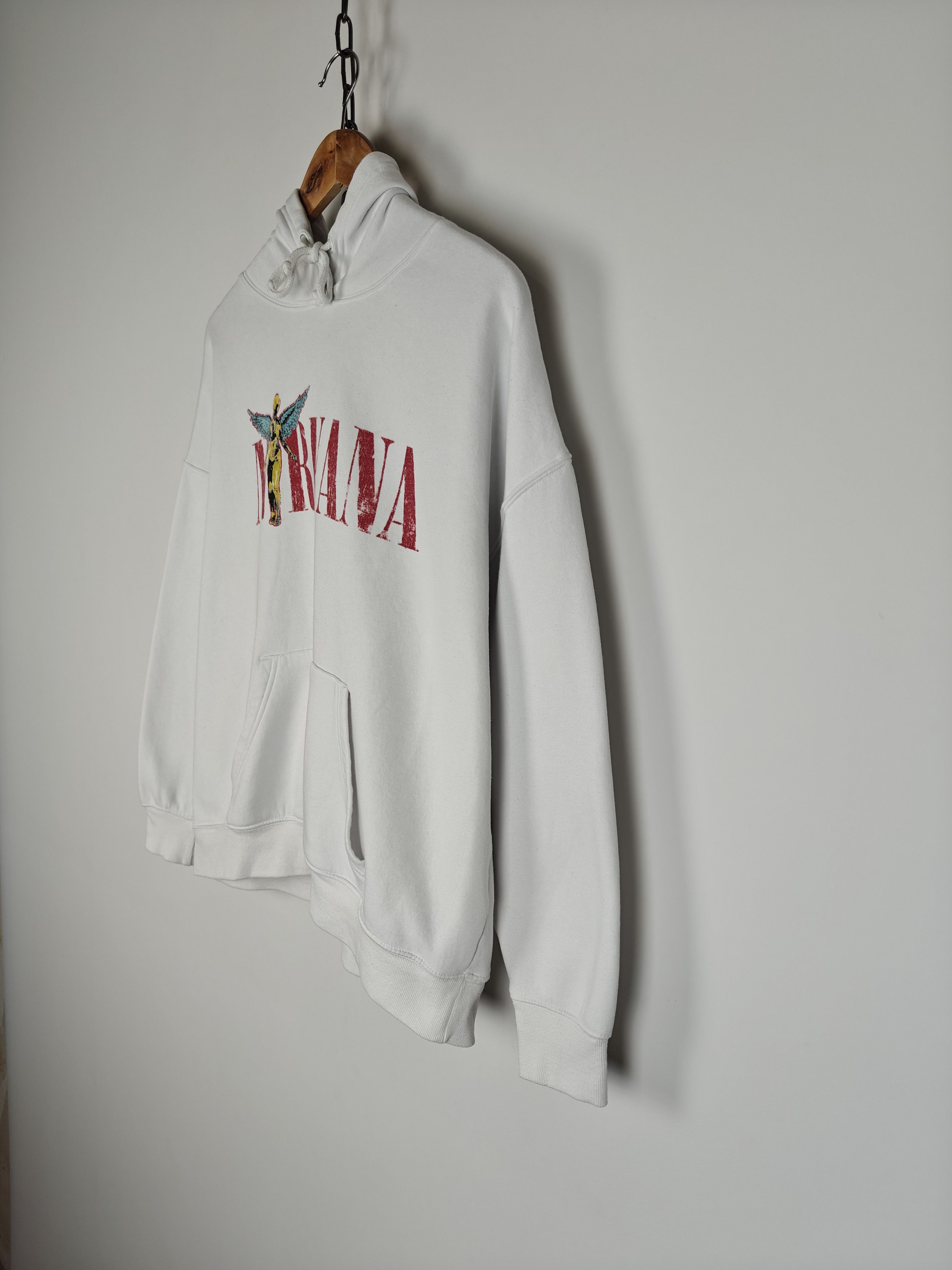 Nirvana Nirvana Hoddie Big Print Pullover White size S Size US S / EU 44-46 / 1 - 7 Thumbnail