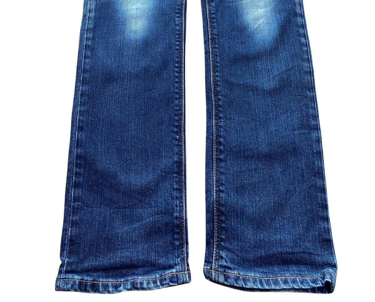 Edwin Edwin 503 Faded Blue Wash Whiskered Skinny Leg Jeans Size US 32 / EU 48 - 5 Thumbnail