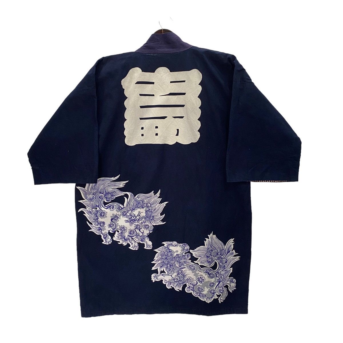 Komono × Vintage VINTAGE KIMONO DRAGON indigo Japanese rare japan shirt Size US L / EU 52-54 / 3 - 1 Thumbnail