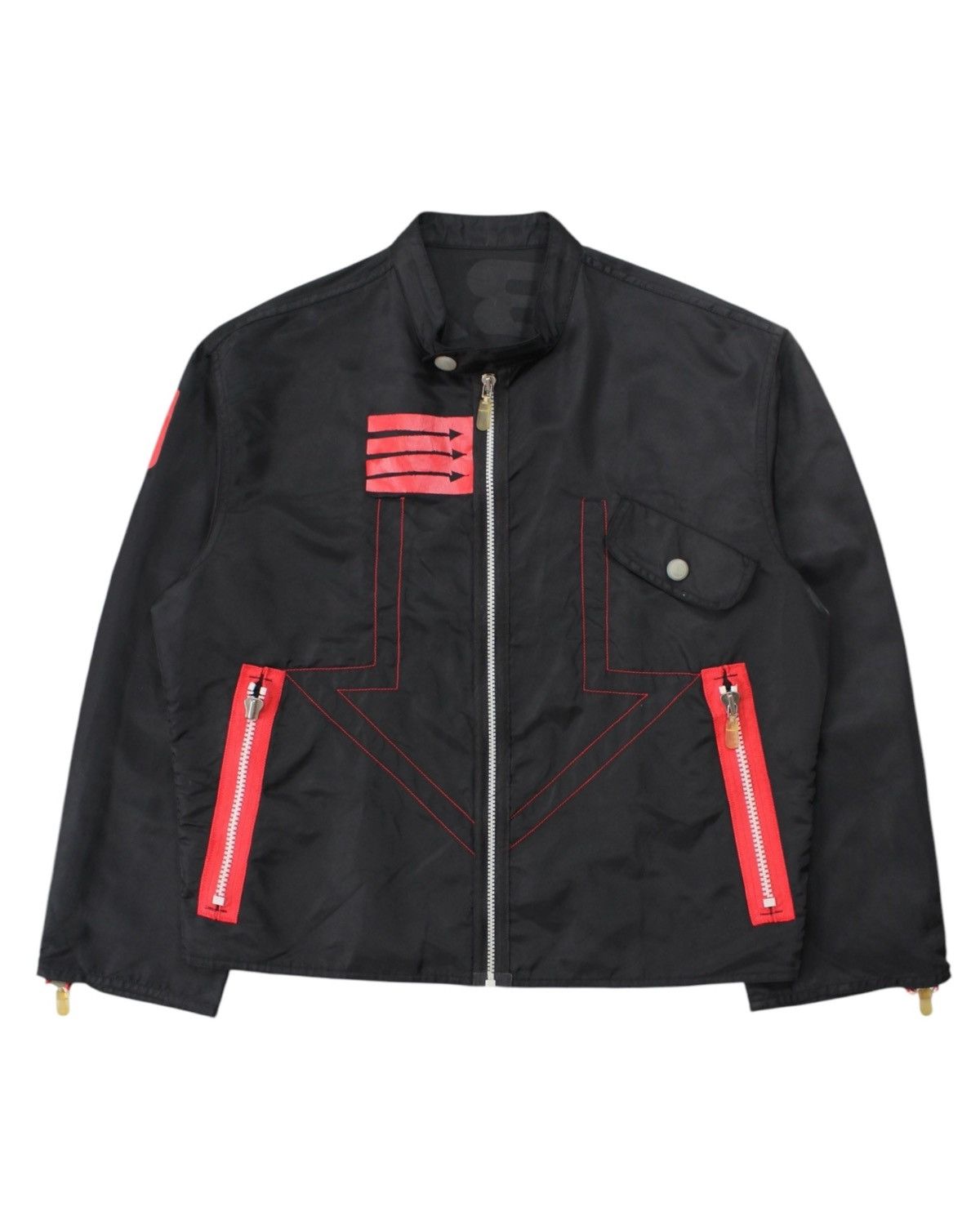 Marithe + Francois Girbaud SS1996 MARITHE FRANCOIS GIRBAUD RACING JACKET Size US XL / EU 56 / 4 - 1 Thumbnail