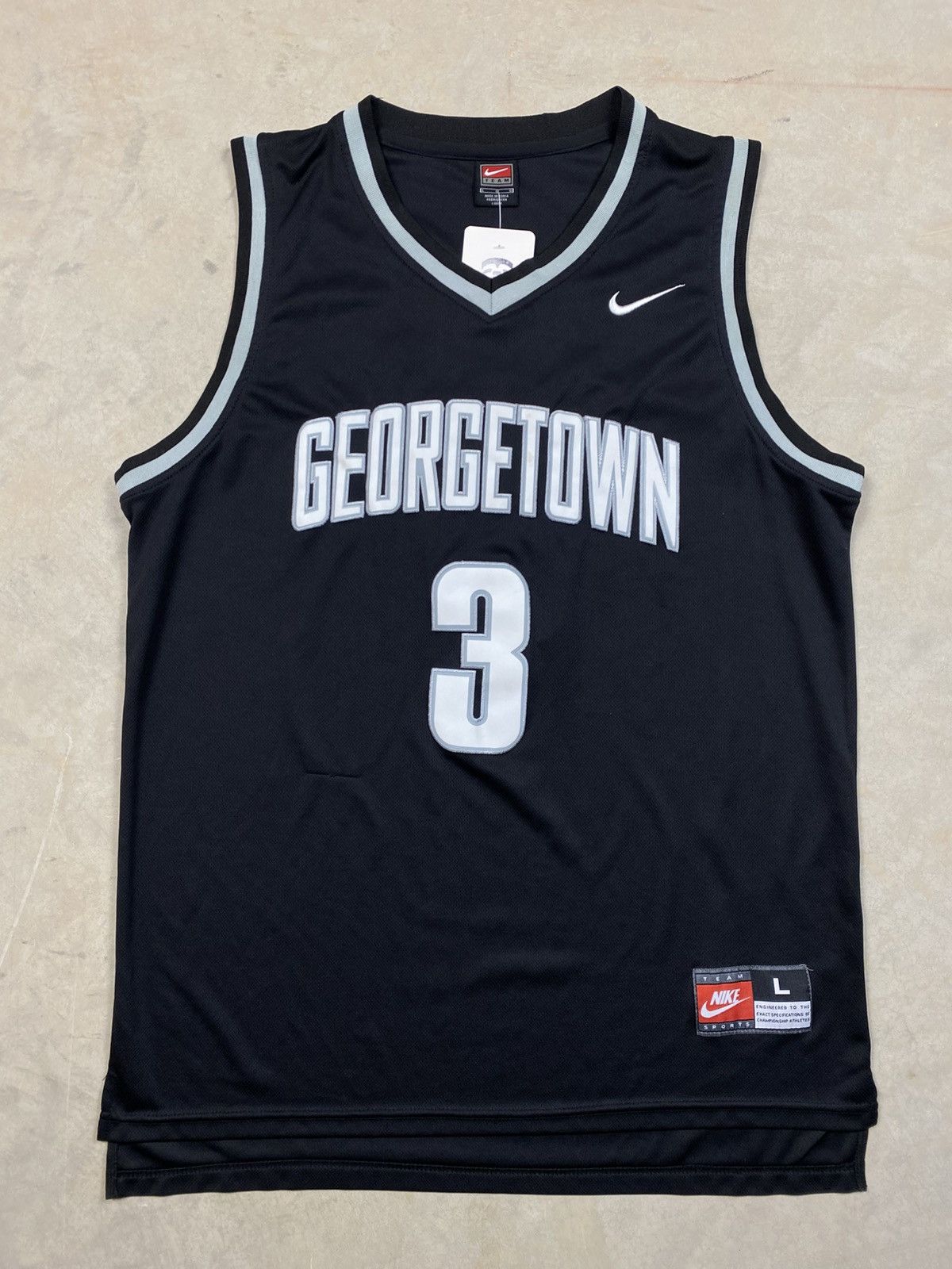 Vintage Nike Allen Iverson #3 Georgetown University Jersey