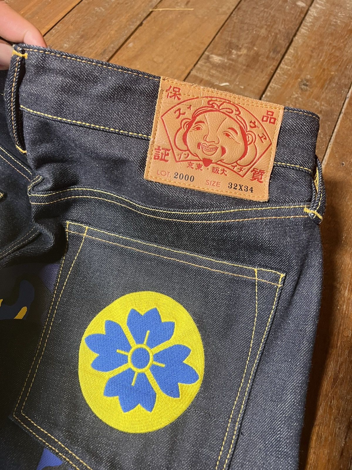Evisu Evisu Daicock Denim Pants Size US 32 / EU 48 - 9 Thumbnail