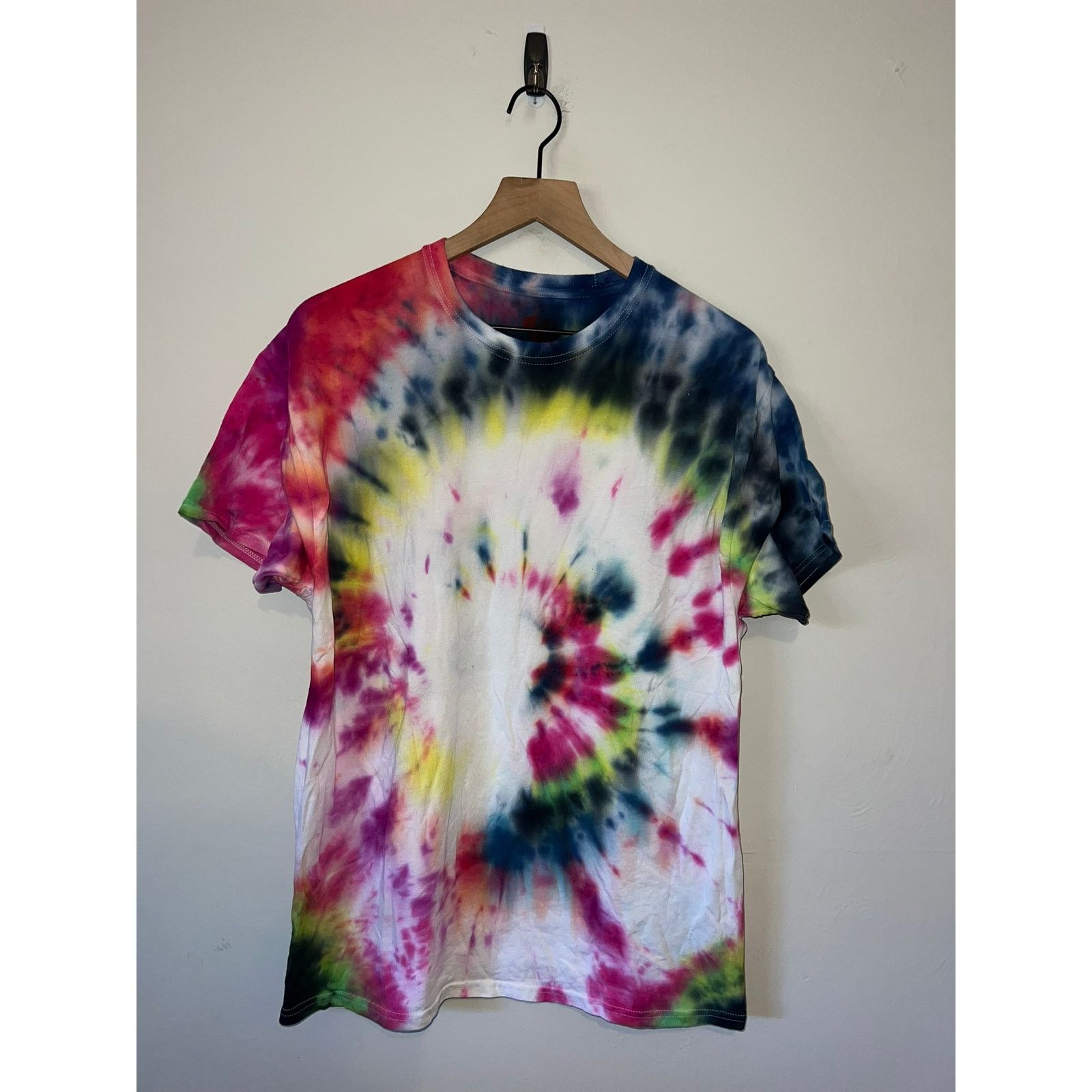 Hanes Y2K Hanes Tie Dye Shirt Tye Multicolor Tee 2000s L Large Size US L / EU 52-54 / 3 - 1 Thumbnail