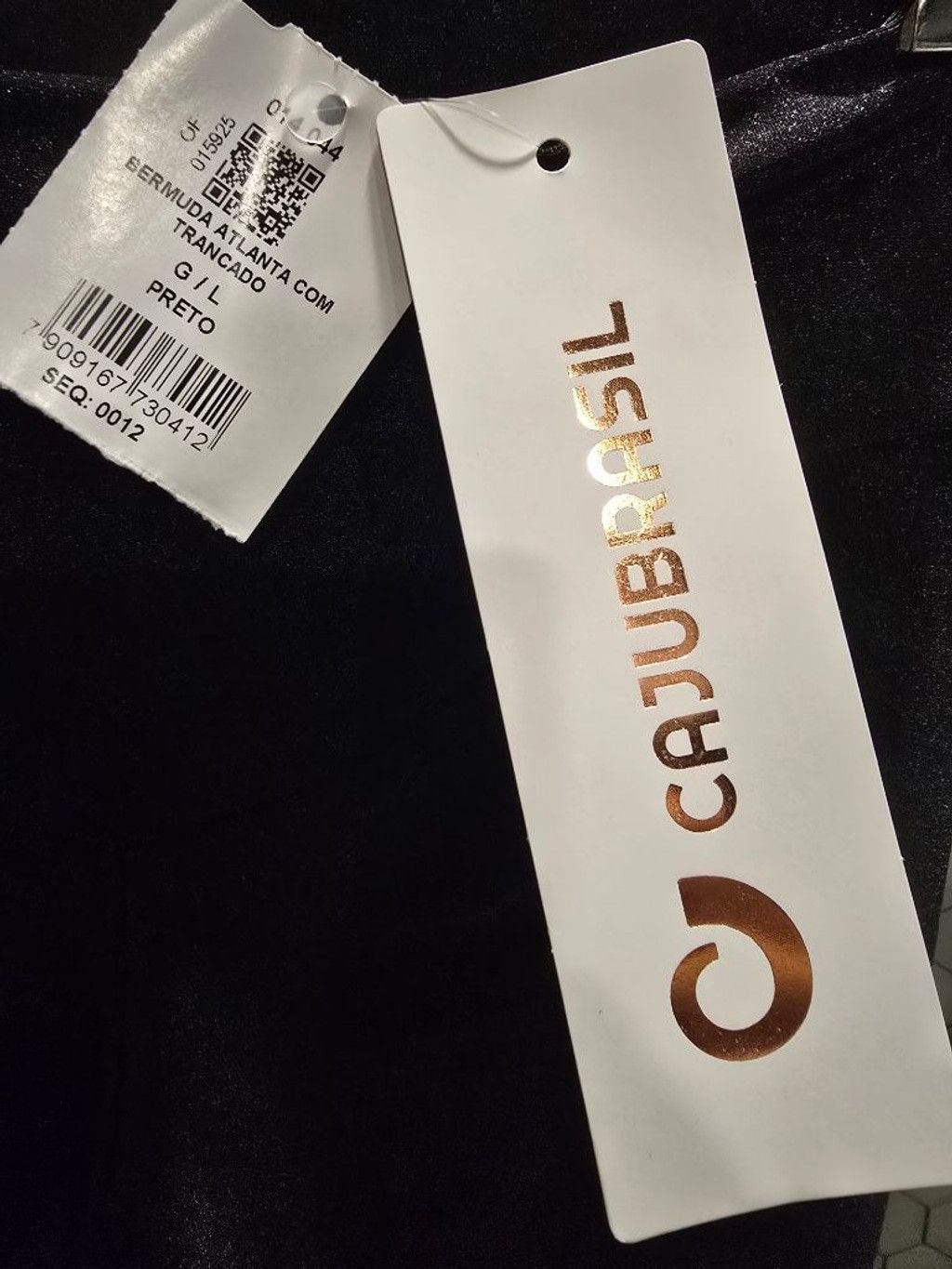 Other CAJUBRASIL Women's Black Bike Shorts Size L Size 32" / US 10 / IT 46 - 6 Thumbnail