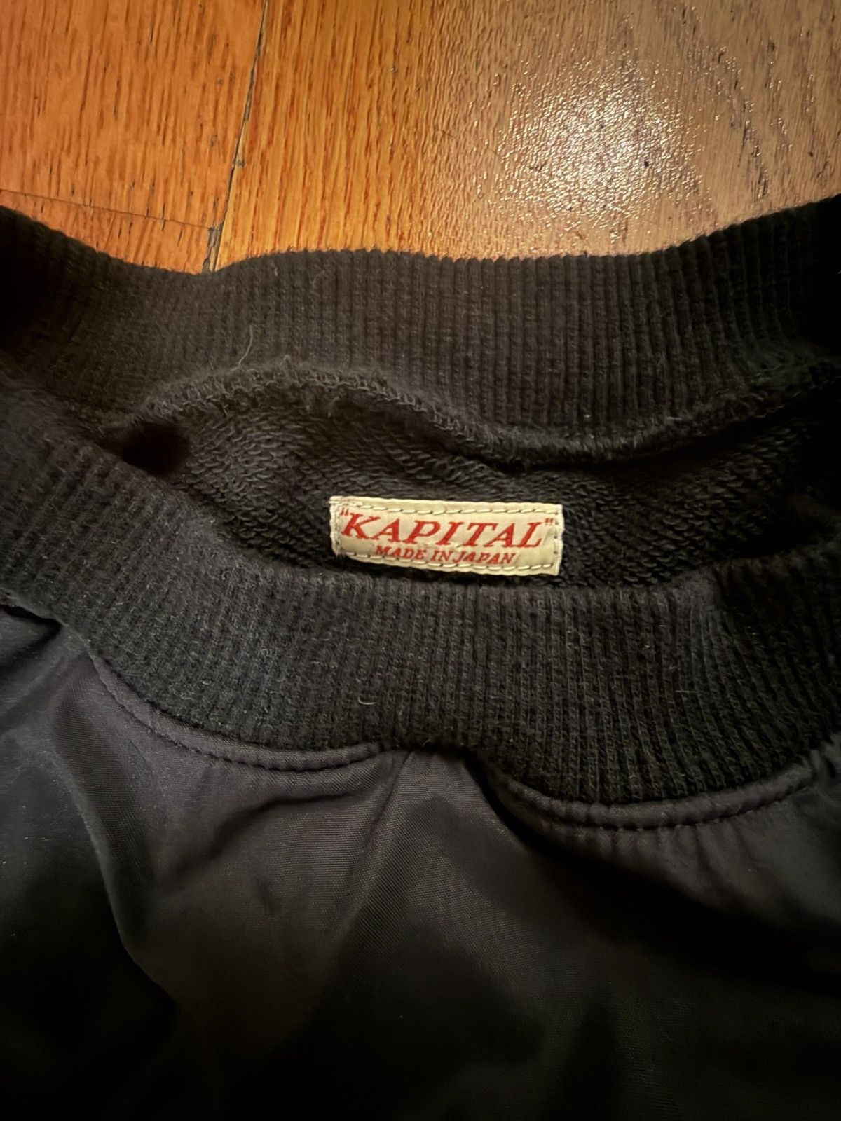 Kapital Kapital Nylon Terry Sweatshirt Size US L / EU 52-54 / 3 - 3 Thumbnail