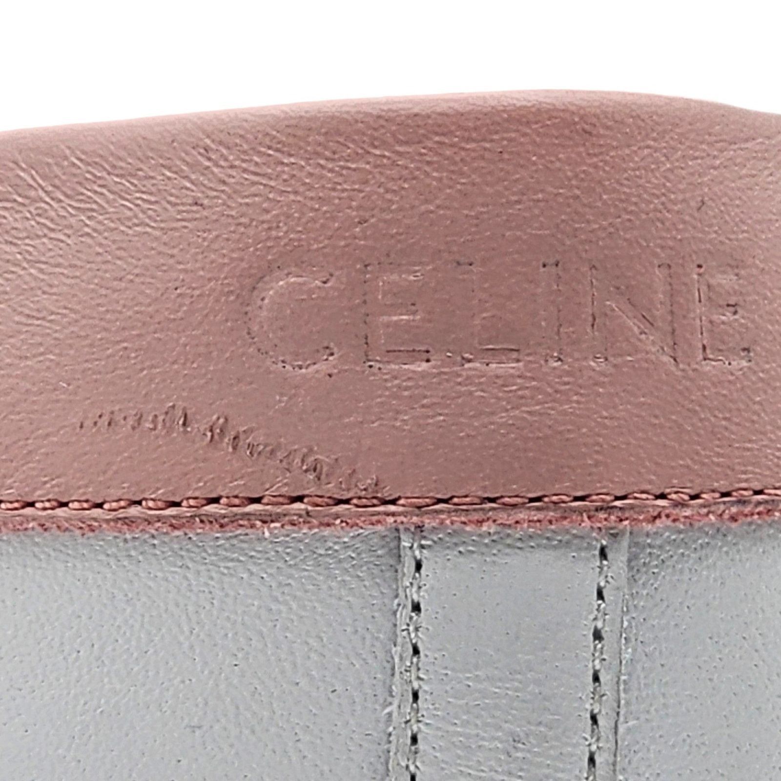Celine Triomphe Low Top Sneakers - Leather - White & Pink - 42 12US Size US 12 / IT 42 - 8 Thumbnail