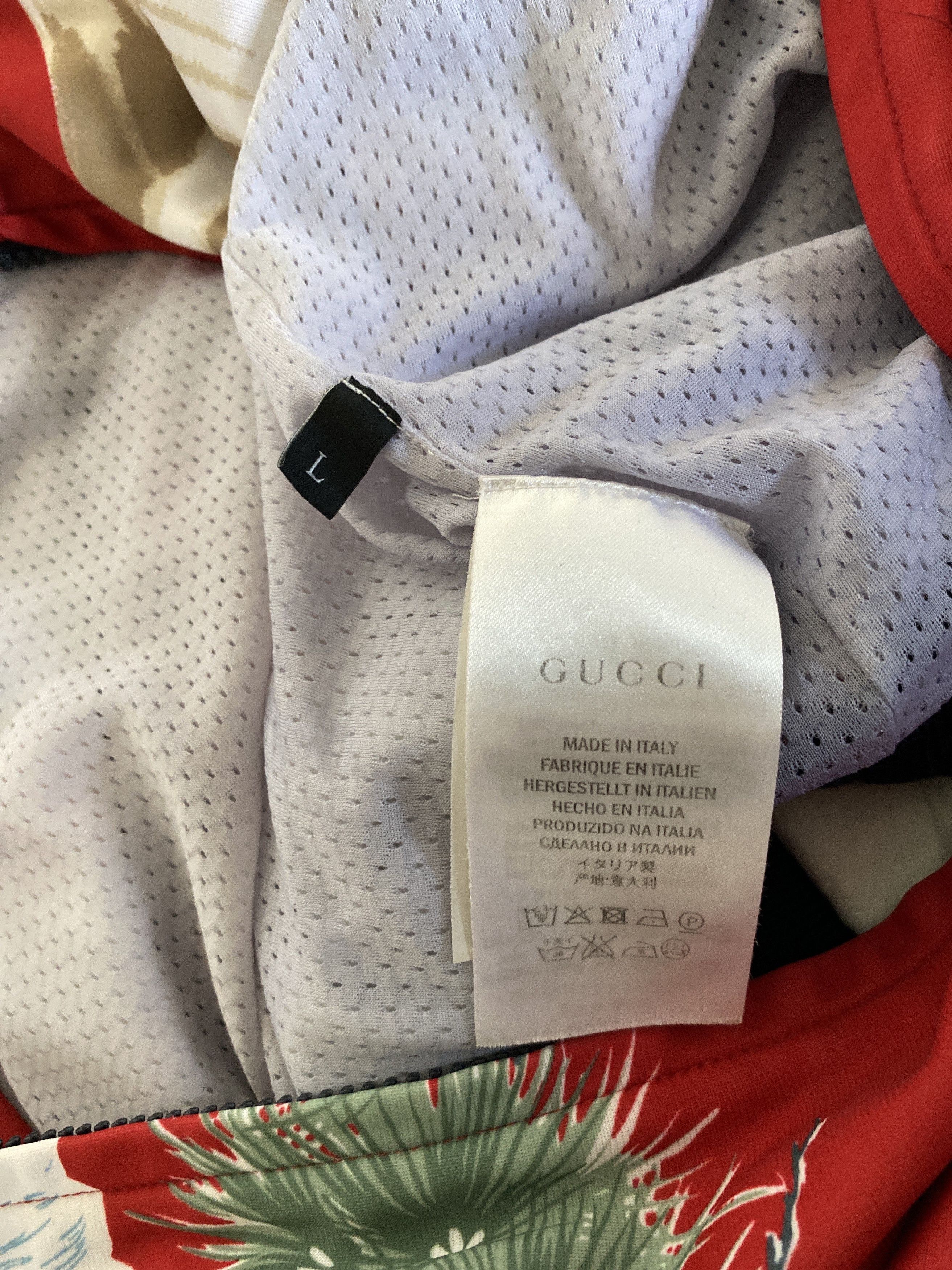 Gucci Gucci Eagle-print Satin Bomber Jacket Size US M / EU 48-50 / 2 - 4 Thumbnail