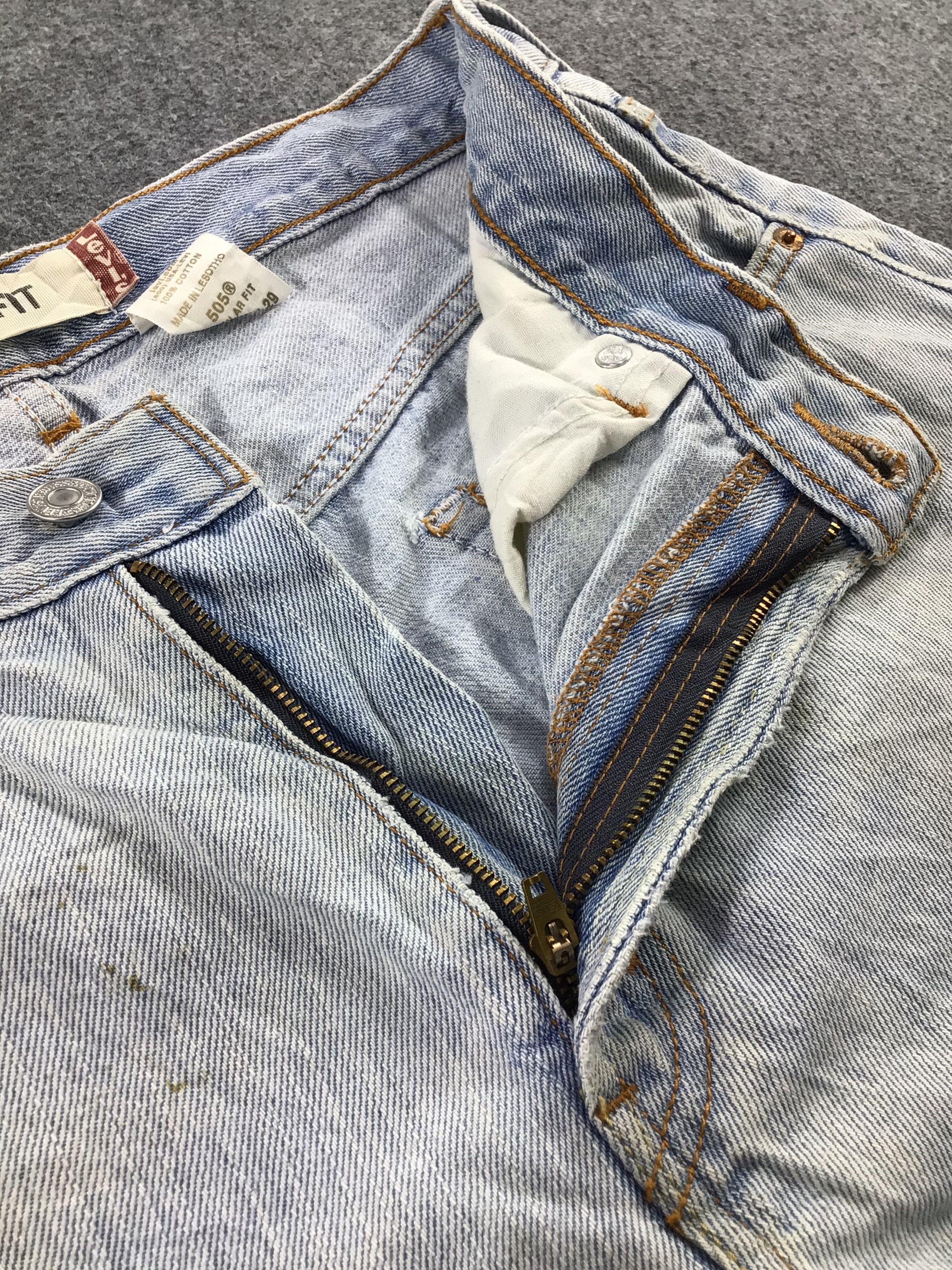 Levi's Vintage Levis 505 Jeans Regular Fit Denim KJ167 Size US 32 / EU 48 - 7 Thumbnail