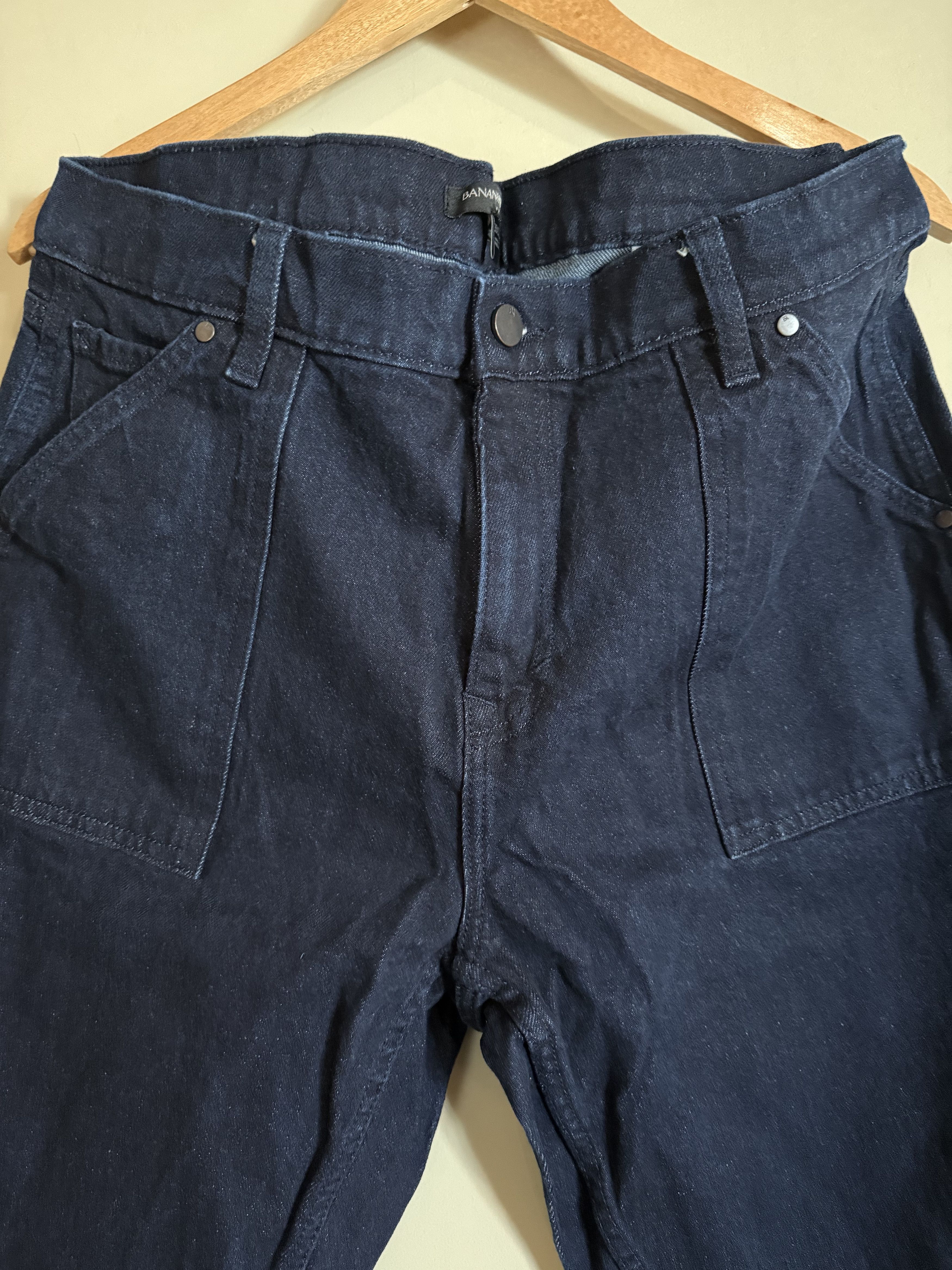 Banana Republic Banana Republic Denim Tapered Carpenter Pants, Men's 35x32 Size US 35 - 3 Thumbnail