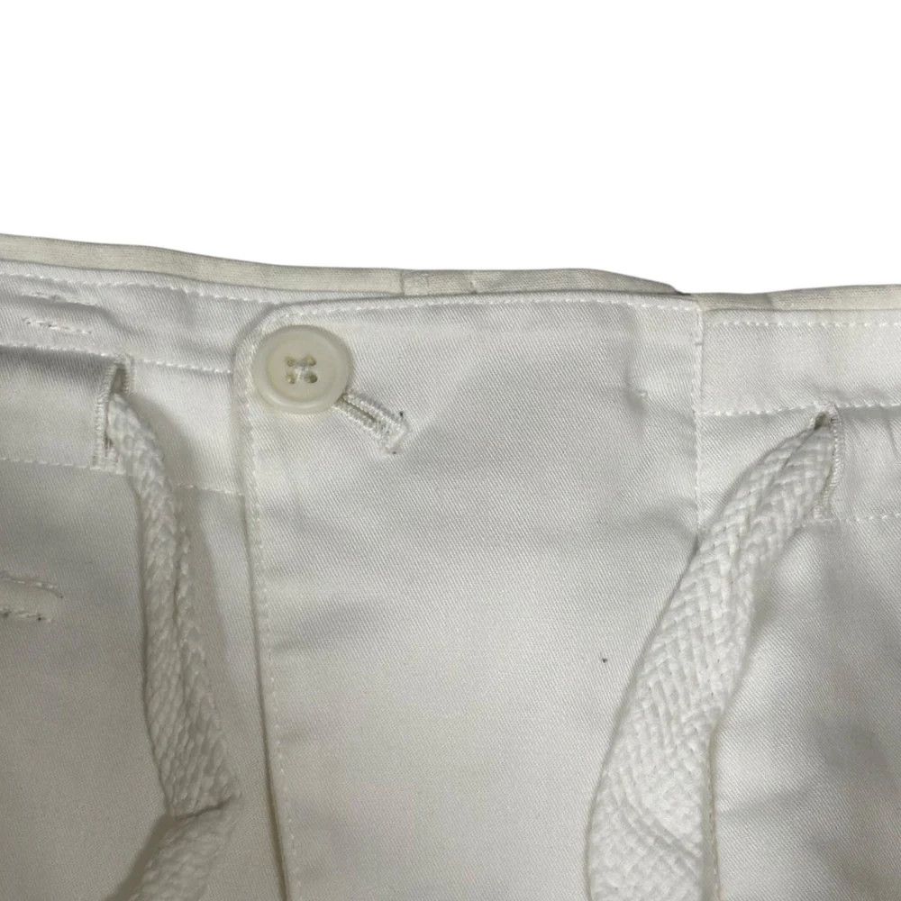 Yohji Yamamoto Yohji Yamamoto pour homme 25SSC CAMBAS WHITE PRINTED PANTS Size US 37 - 6 Thumbnail