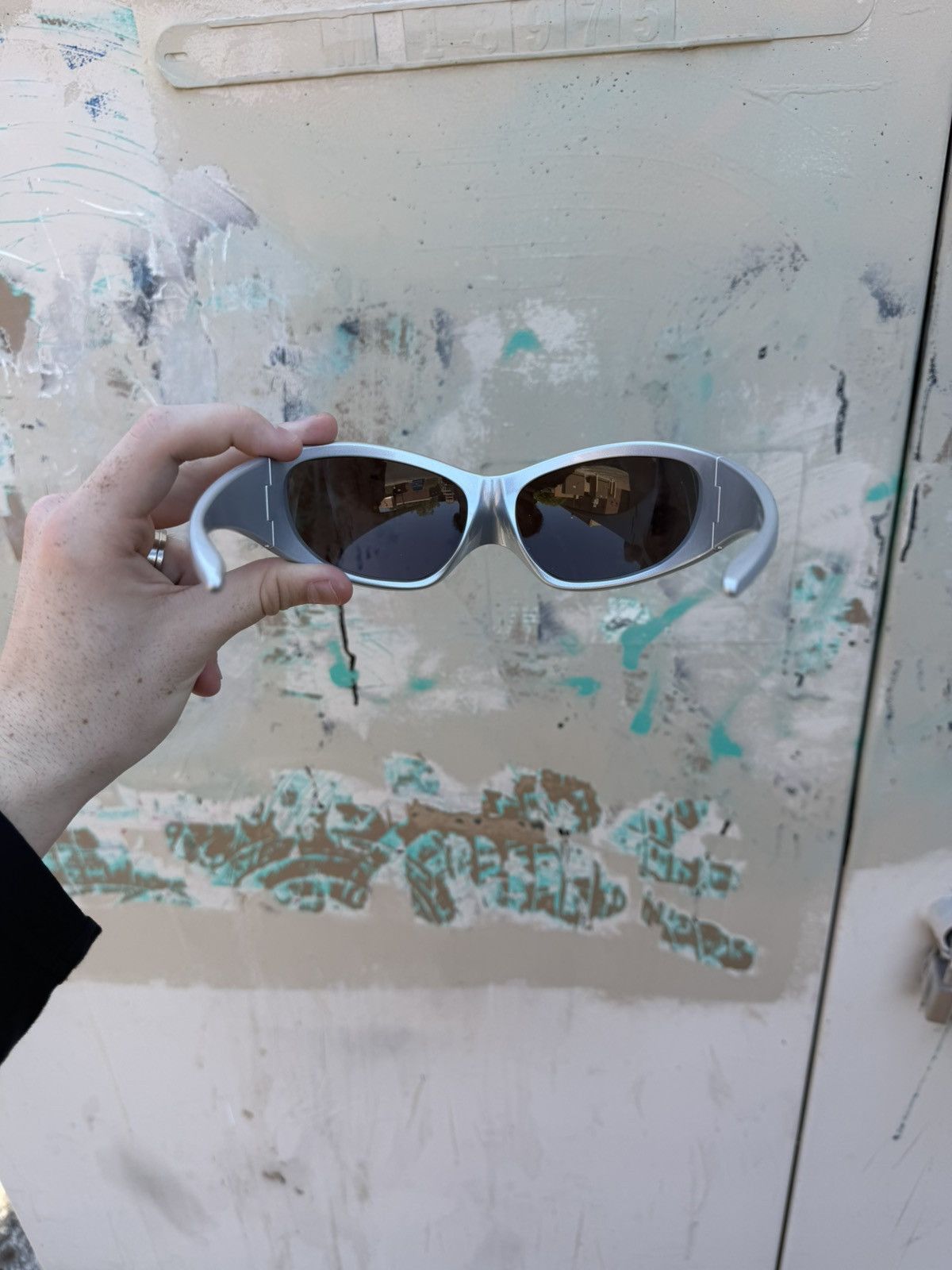 Balenciaga Balenciaga FW22 XXL Skin Cat Glasses Size ONE SIZE - 3 Thumbnail