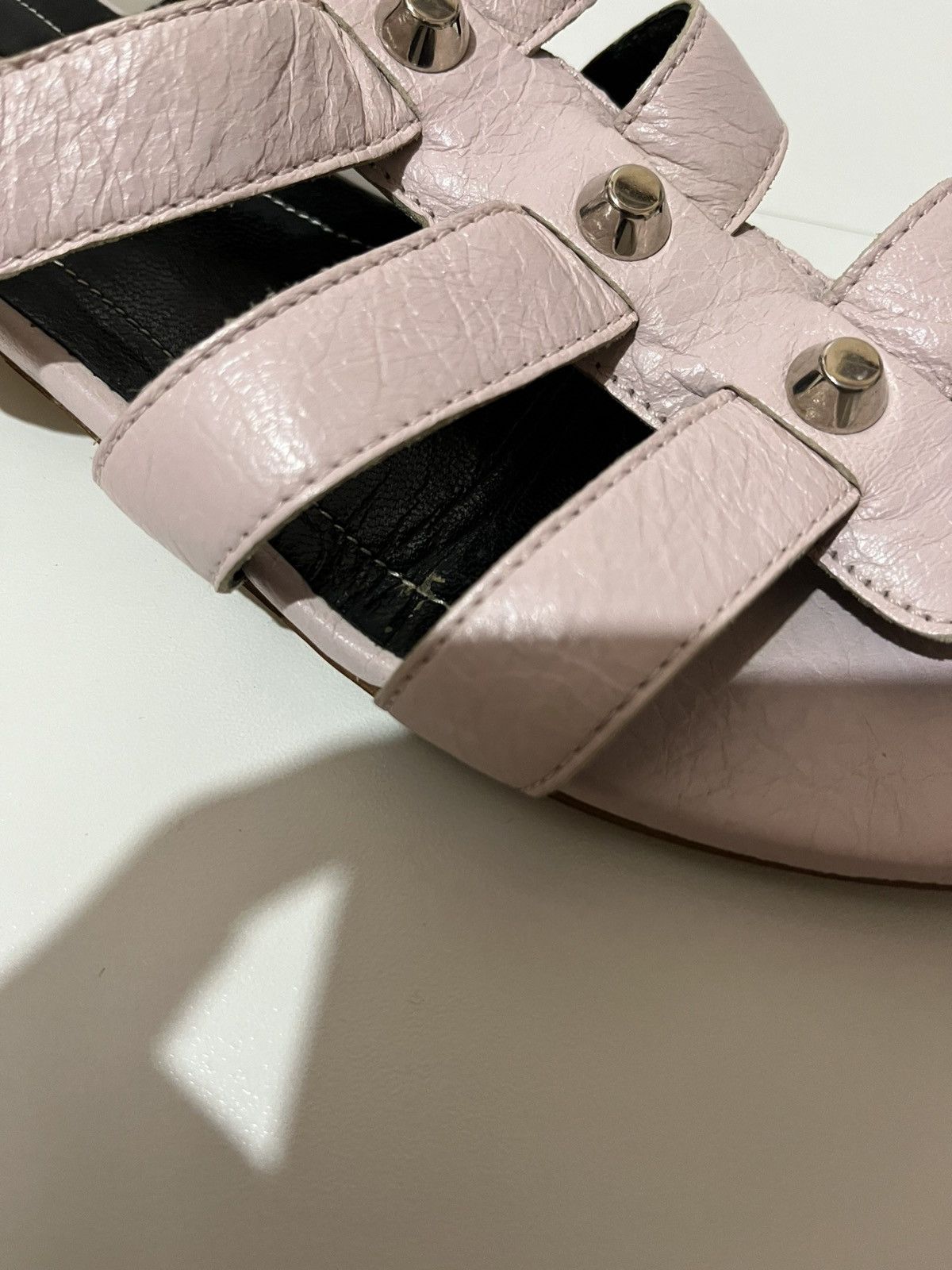 Balenciaga Balenciaga - Arena Studded - Gladiator Sandals Size US 8.5 / IT 38.5 - 11 Thumbnail