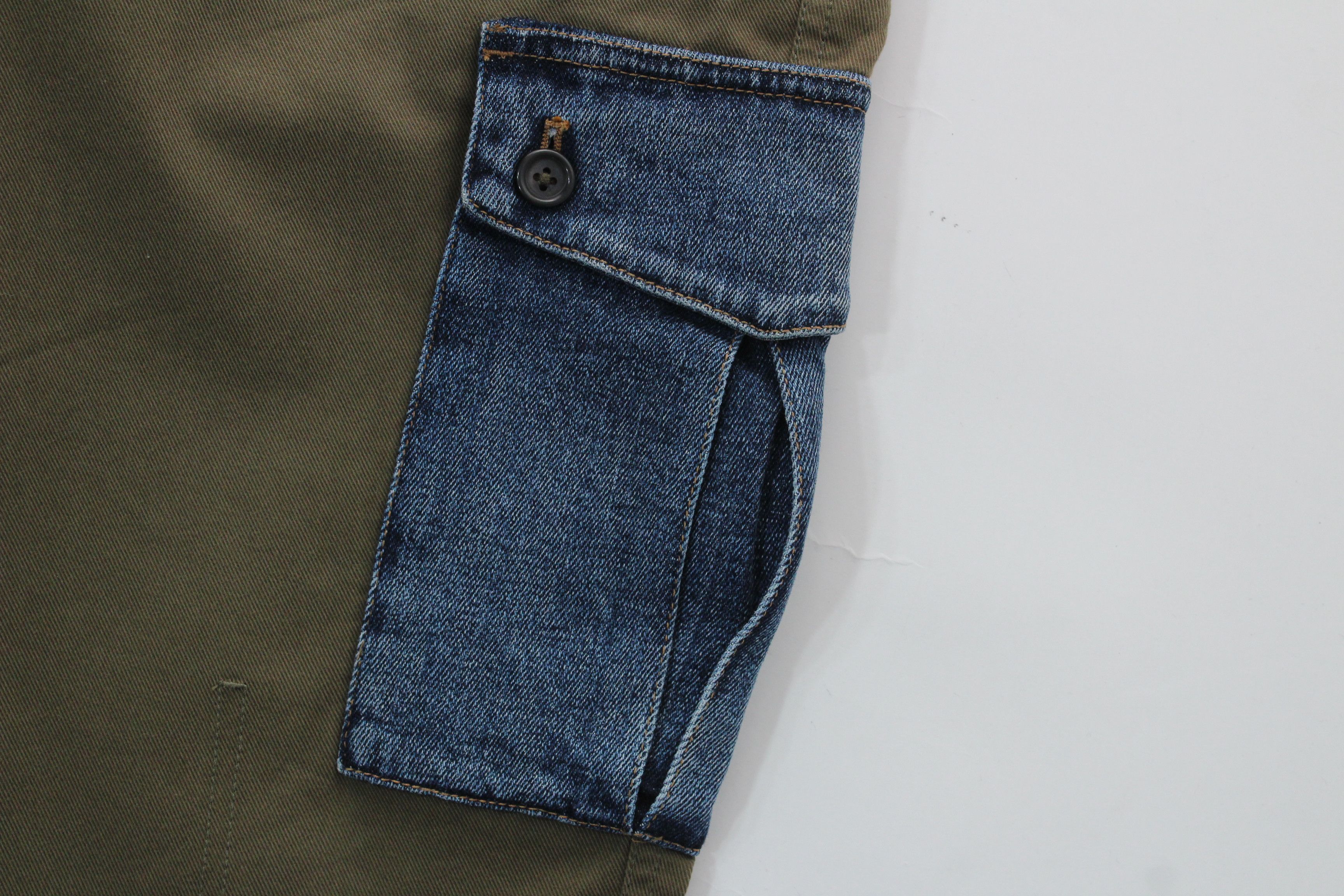 Dolce & Gabbana Dolce & Gabbana Denim Patchwork Cargo Pants IT 44 Size US 28 / EU 44 - 6 Thumbnail