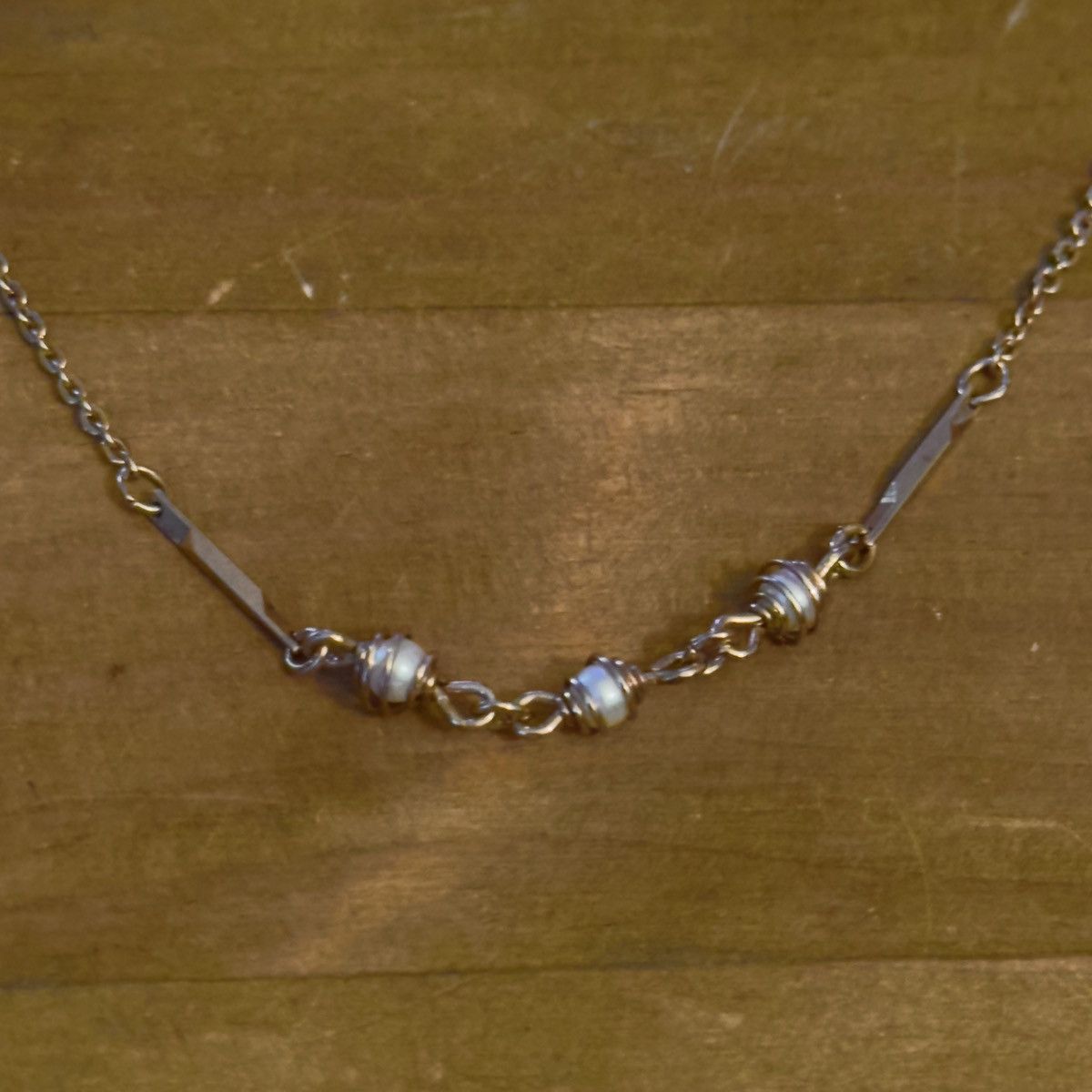 Other × Vintage Vintage Avon caged pearls necklace Size ONE SIZE - 3 Thumbnail