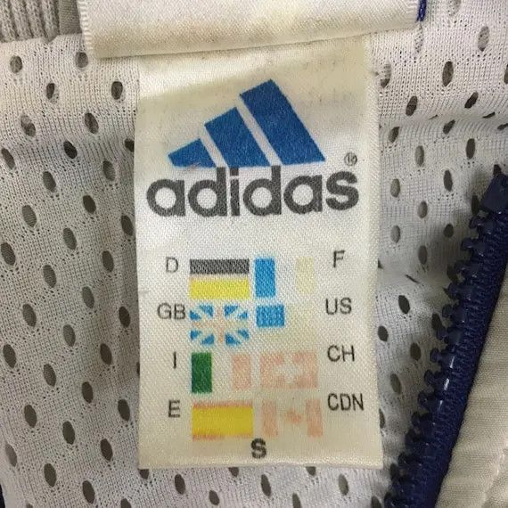 Adidas ADIDAS 3 Stripes Pocket Sweater Full Zip Big Logo Striped Size S / US 4 / IT 40 - 9 Thumbnail