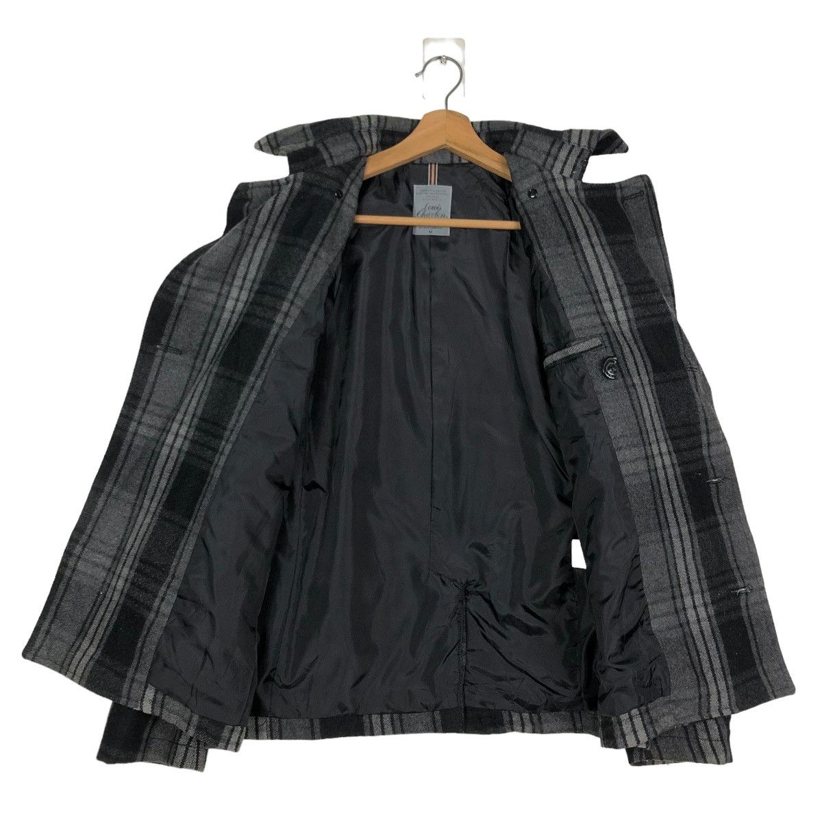 Japanese Brand 🔥BIKER WOOL JACKET DOUBLE COLLAR LOUIS CHAVLON ISSEY MIYAKE Size US M / EU 48-50 / 2 - 13 Thumbnail