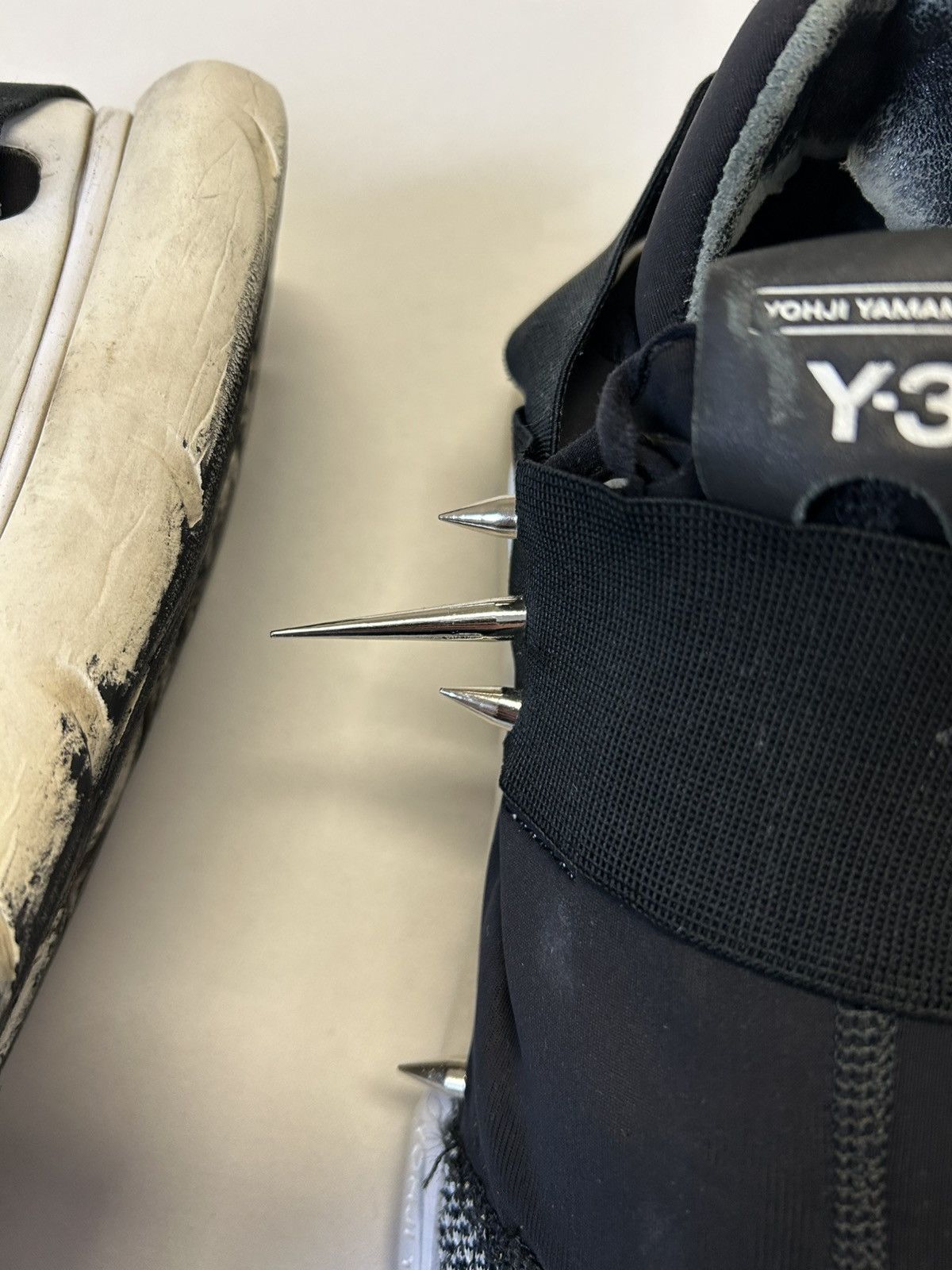 Y-3 SS2015 Qasa Low Custom Spiked Sneakers Size US 8.5 / EU 41-42 - 13 Thumbnail