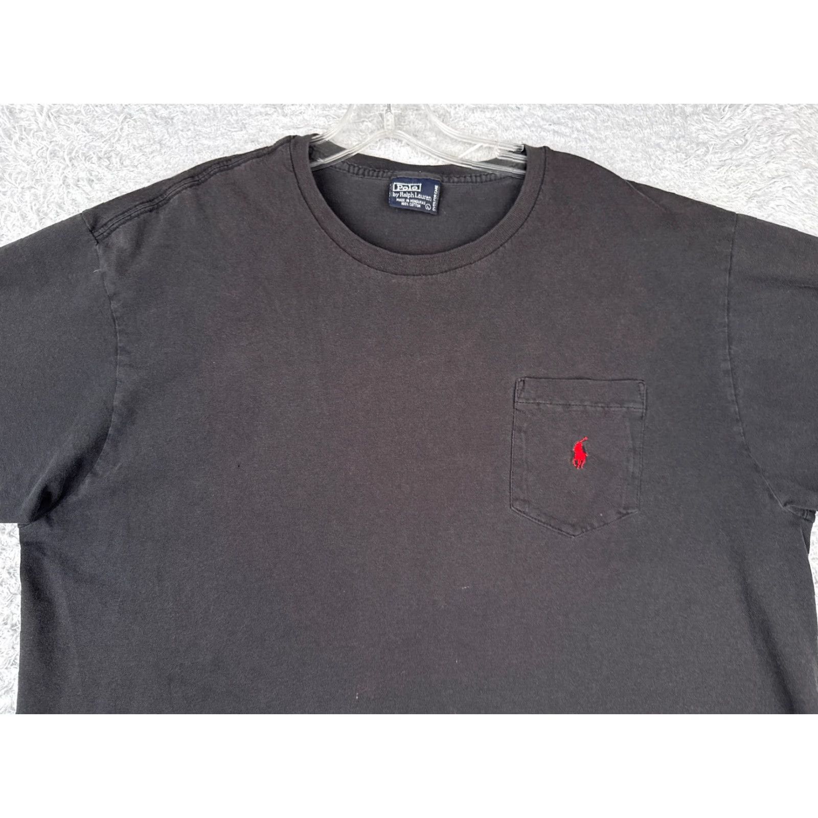 Ralph Lauren Polo Ralph Lauren T-Shirt Adult Large Black Crew Neck Short Sleeve 100% Cotton Outdoor Mens Size US L / EU 52-54 / 3 - 4 Thumbnail