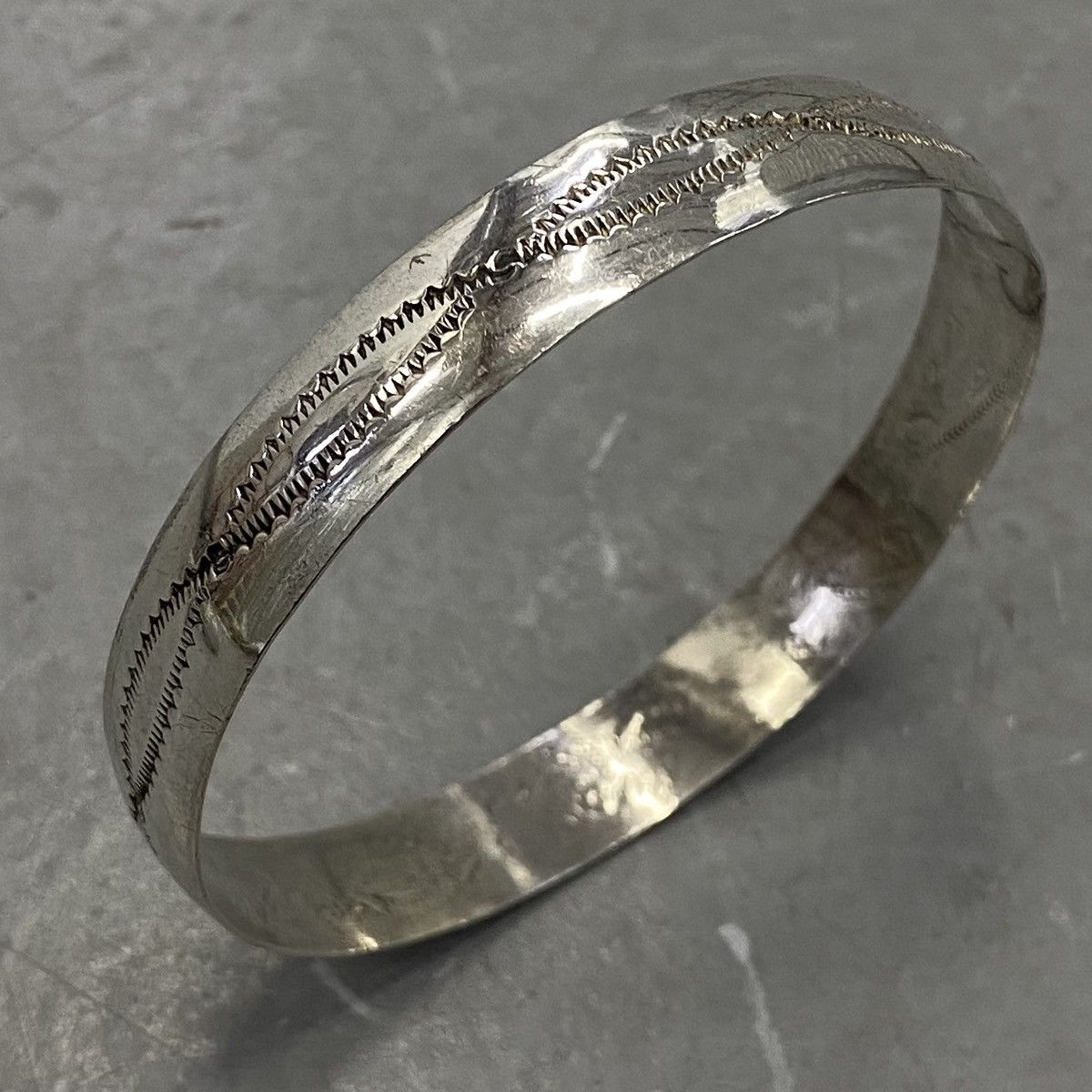 One Of The Most Unique Native American Navajo Stamp Sterling Silver Ring One Of The Most Unique Native American Navajo Stamp Sterling Silver Ring