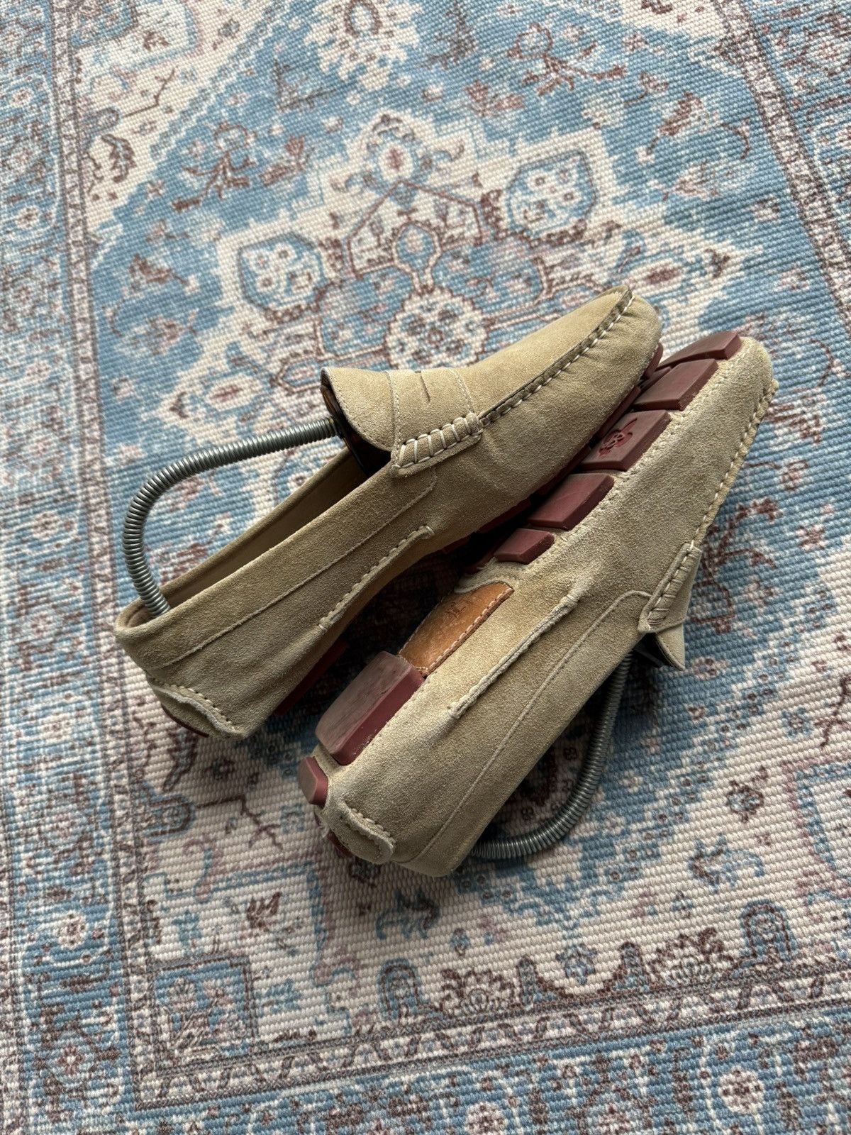 Other Fratelli Borgioli Suede Loafers Shoes Size 40,5 Size US 7.5 / EU 40-41 - 8 Thumbnail