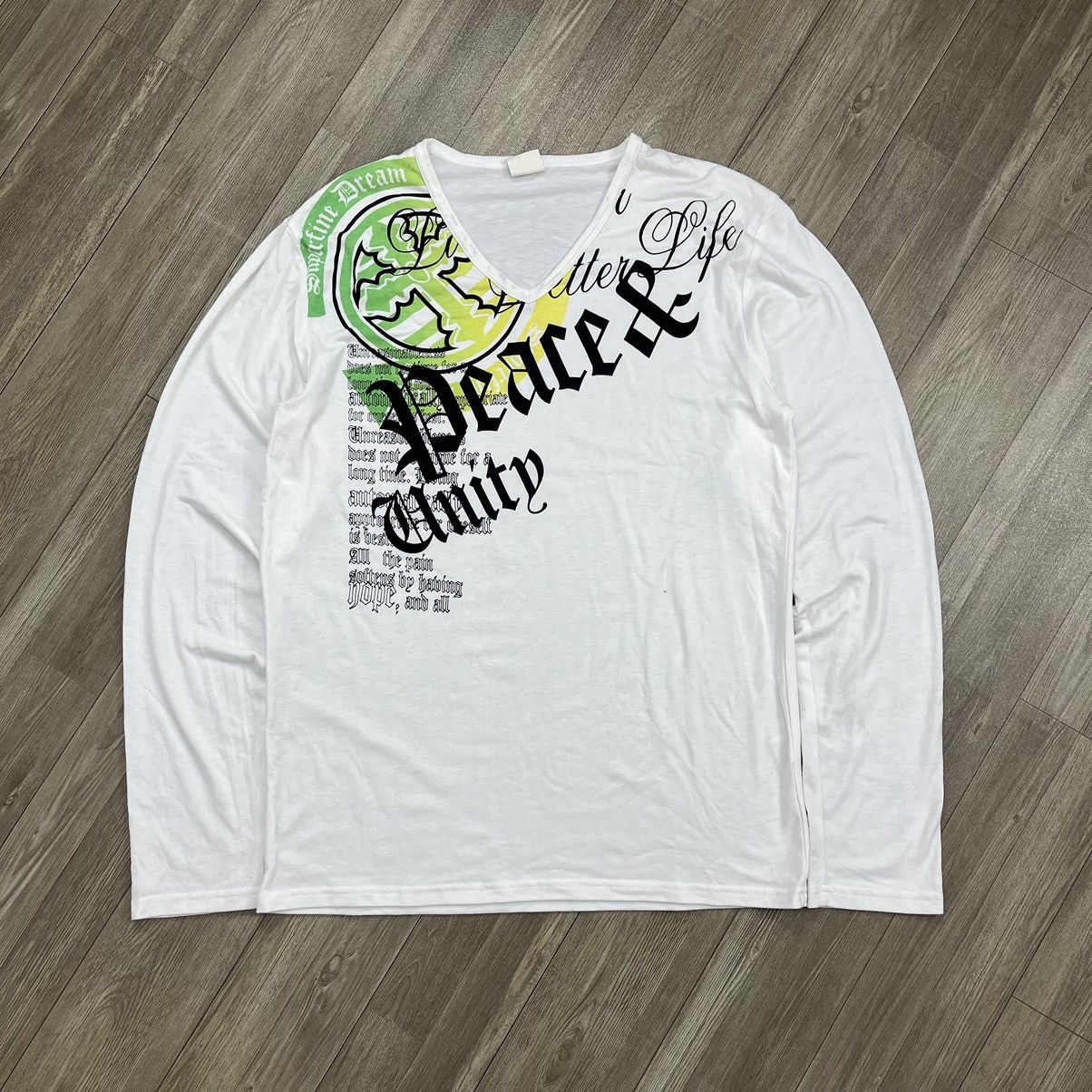 14th Addiction × If Six Was Nine × Japanese Brand Petitreitre Peace & Unity Poem Long Sleeve Ifsixwasnine Size US L / EU 52-54 / 3 - 1 Thumbnail