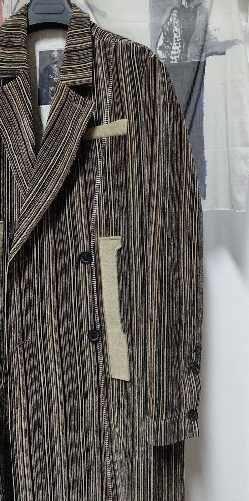 Professor.E Professor.E AW21 Forgotten Material One off overlock coat Size US M / EU 48-50 / 2 - 6 Thumbnail