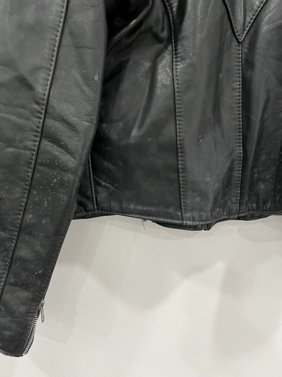 Vintage Vintage Womens Gypsy Leather Jacket Coat Zip mototcycle bike Size XL / US 12-14 / IT 48-50 - 8 Thumbnail