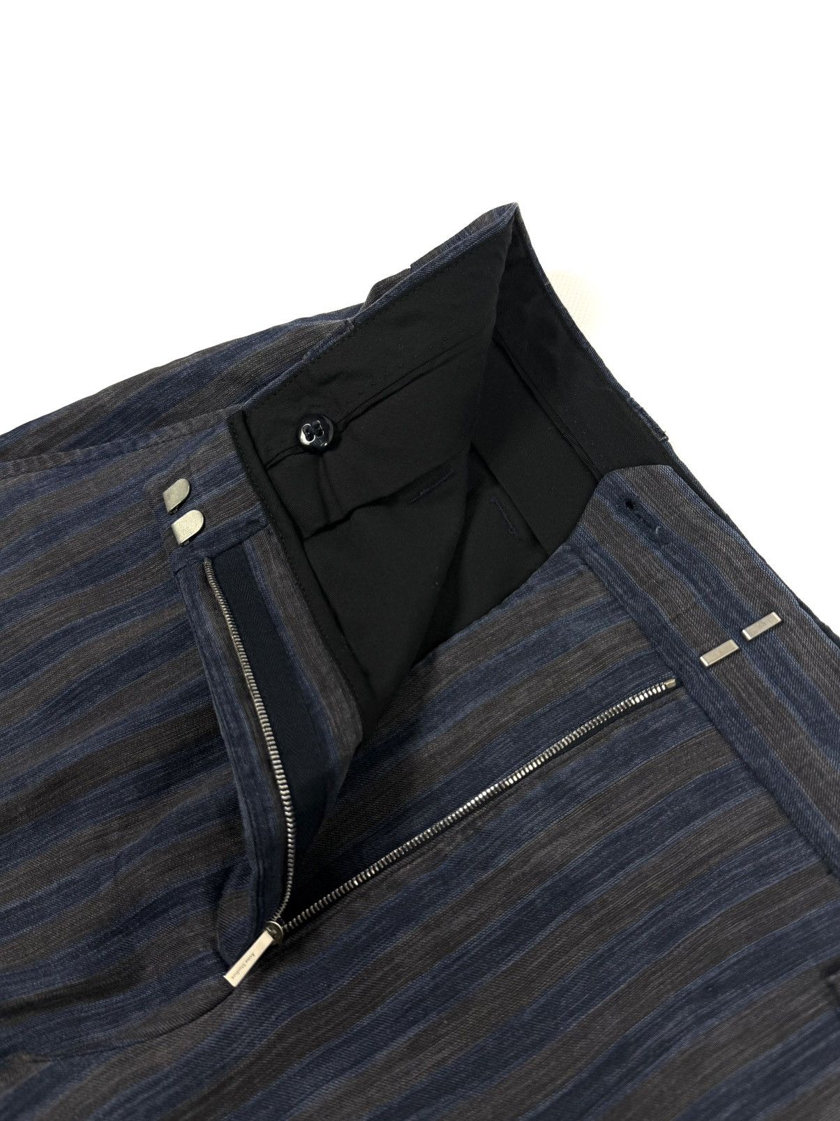 Acne Studios Acne Studios Striped Linen Casual Pants Women’s 38 Vintage Size 28" / US 6 / IT 42 - 10 Thumbnail