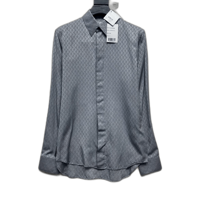 Dior DIOR Knit Printed CD Long Sleeve Shirt-2506 Size US M / EU 48-50 / 2 - 1 Thumbnail
