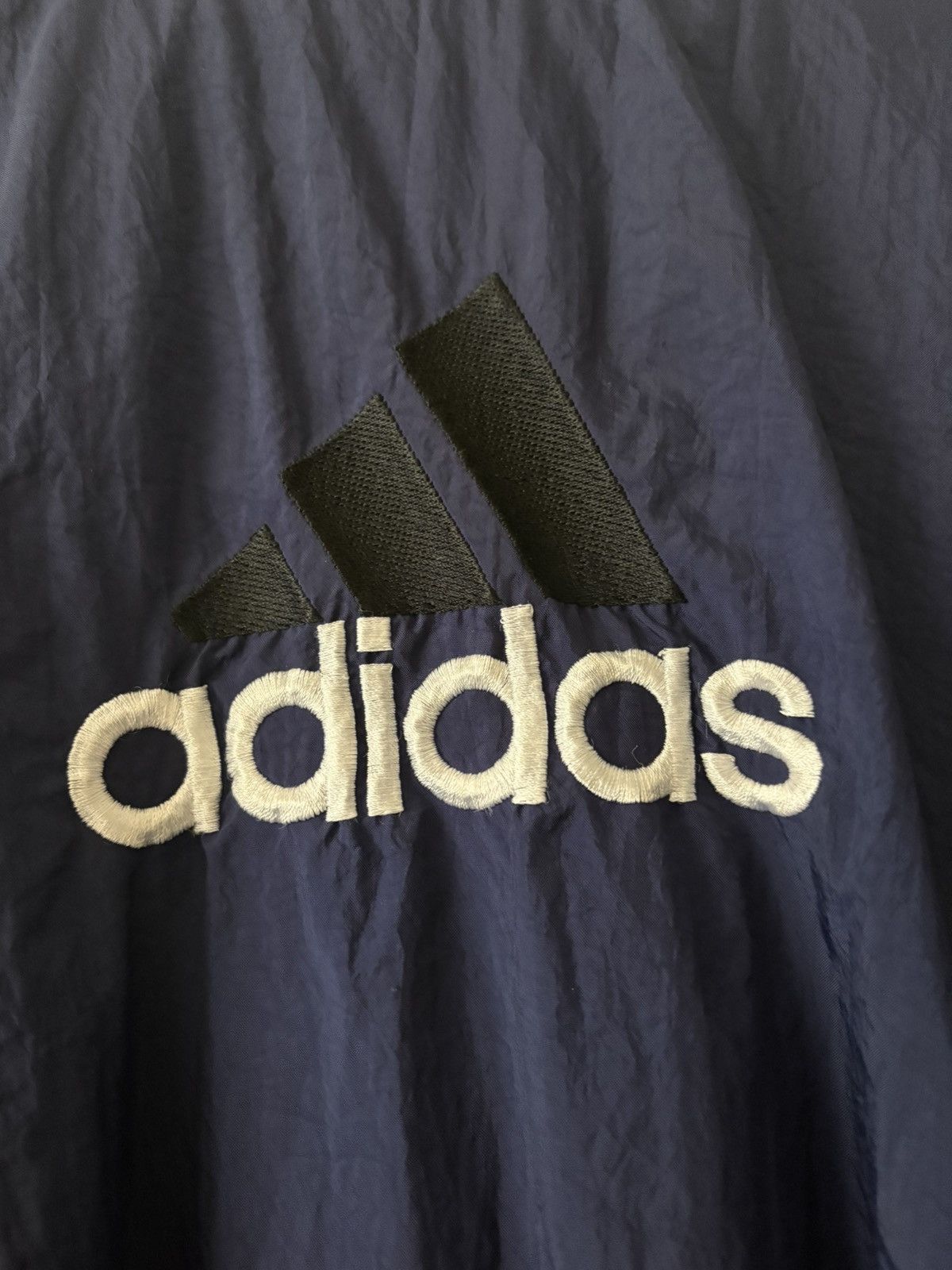 Adidas Vintage Adidas Nylon Pullover Jacket Size US M / EU 48-50 / 2 - 2 Thumbnail