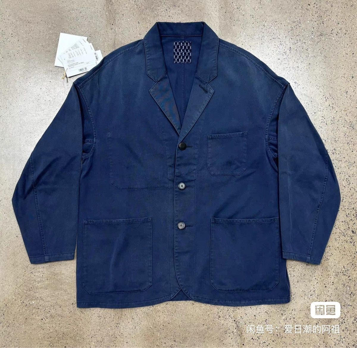 Visvim 24ss ICT Hammons Chore Jkt Dmgd