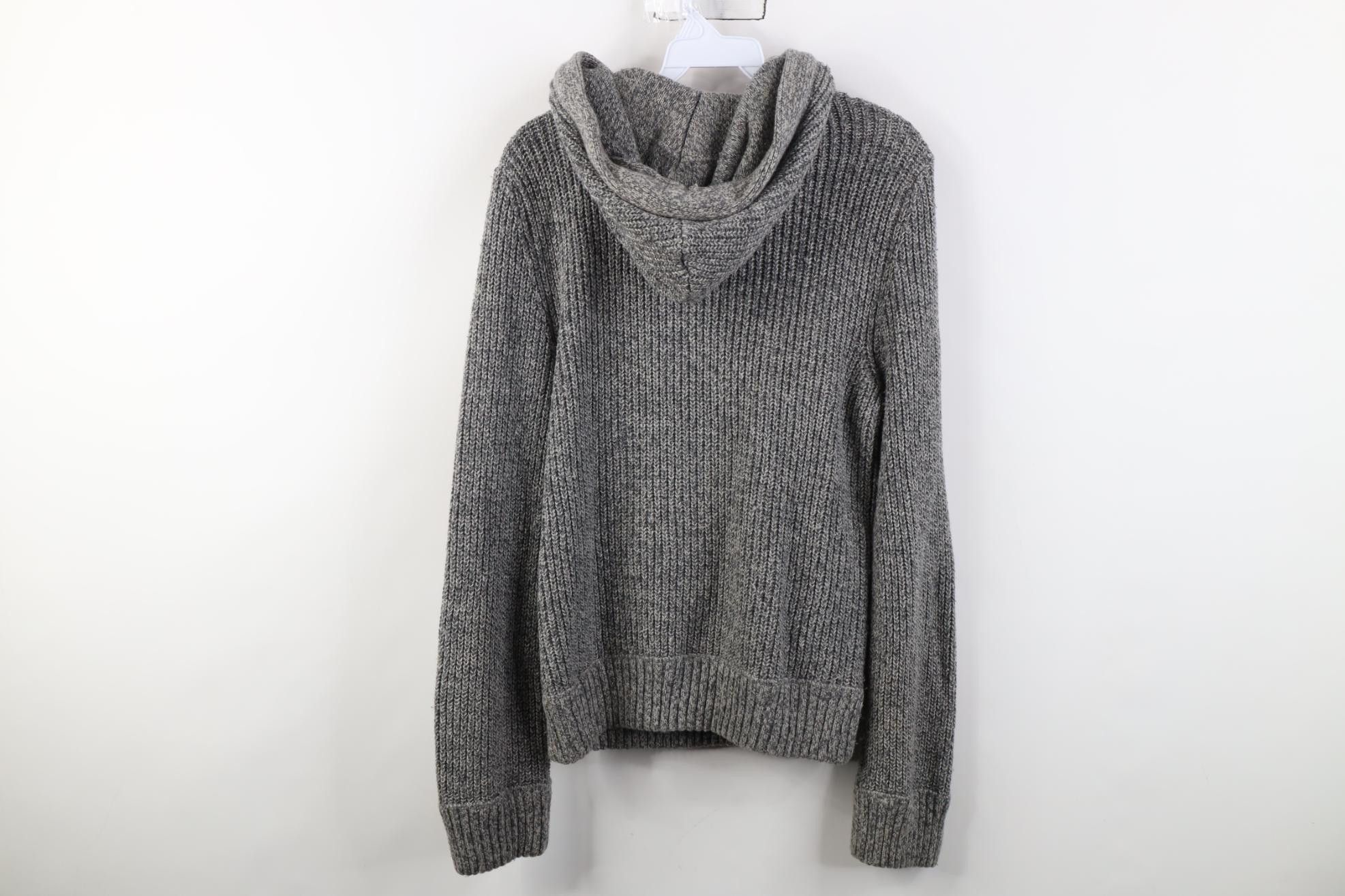 Abercrombie & Fitch Vintage 90s Y2k Abercrombie & Fitch Ribbed Hoodie Sweater Size US S / EU 44-46 / 1 - 12 Thumbnail