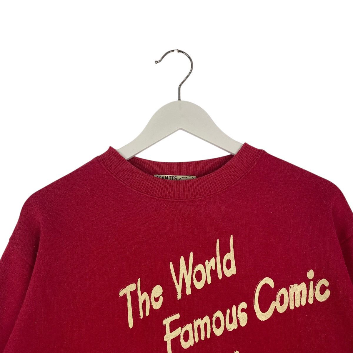 Other Vintage Peanuts Snoopy Crewneck Sweatshirt Red Size US S / EU 44-46 / 1 - 4 Thumbnail