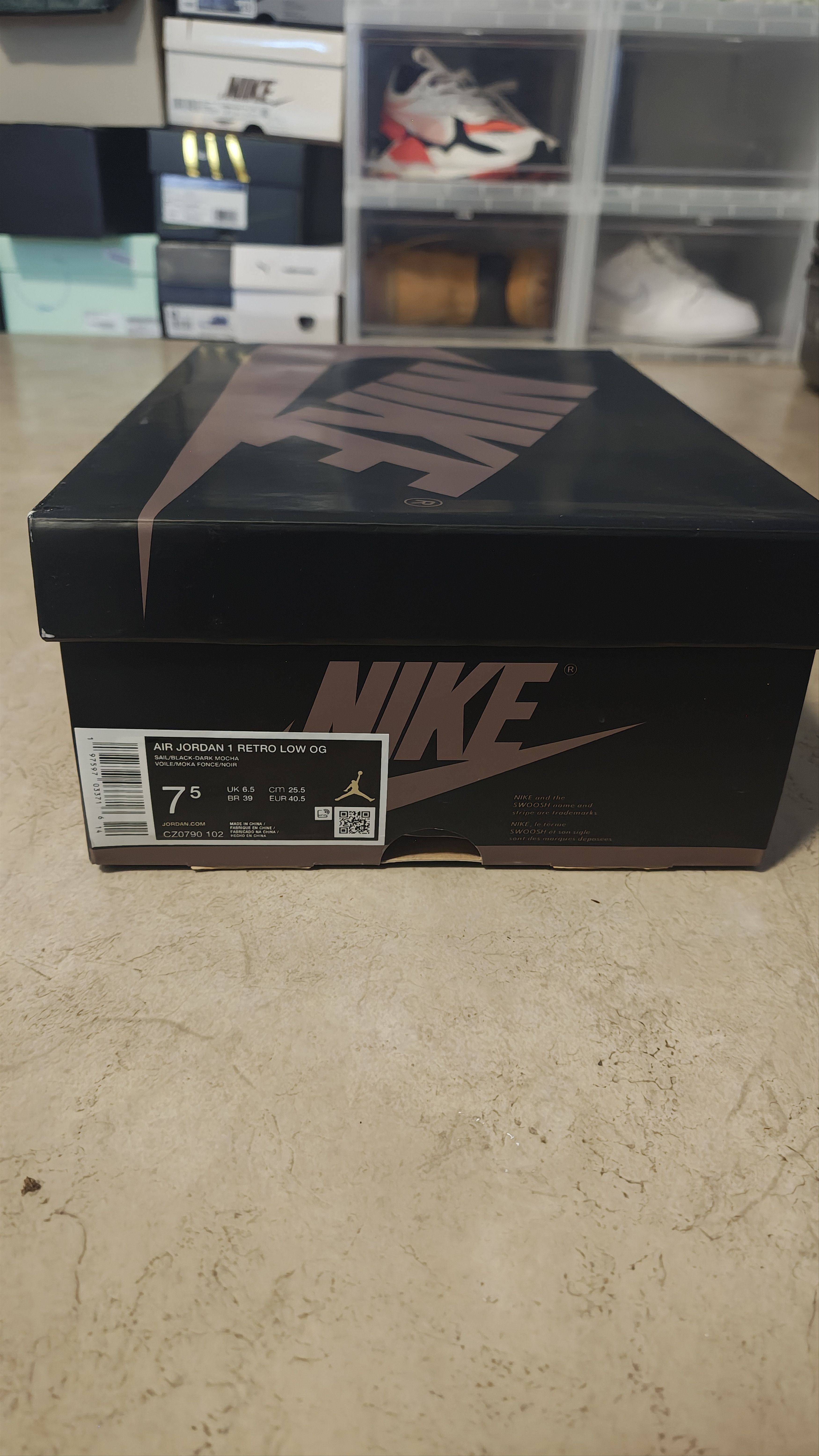 Jordan Brand Jordan 1 low OG mocha Size US 7.5 / EU 40-41 - 9 Thumbnail