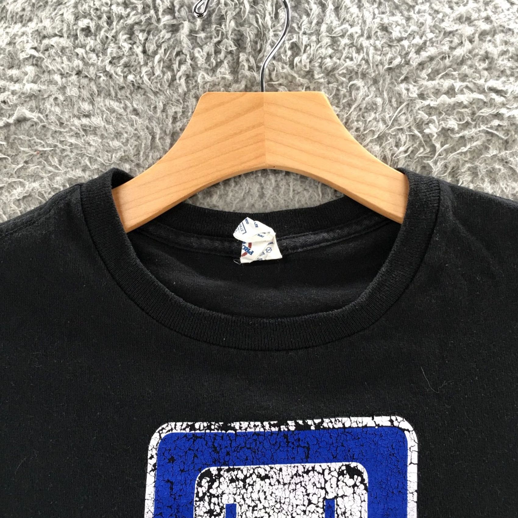 Vintage Delta Pro Weight International Symbol For Needs Head Shirt Mens L Black Size US L / EU 52-54 / 3 - 5 Thumbnail
