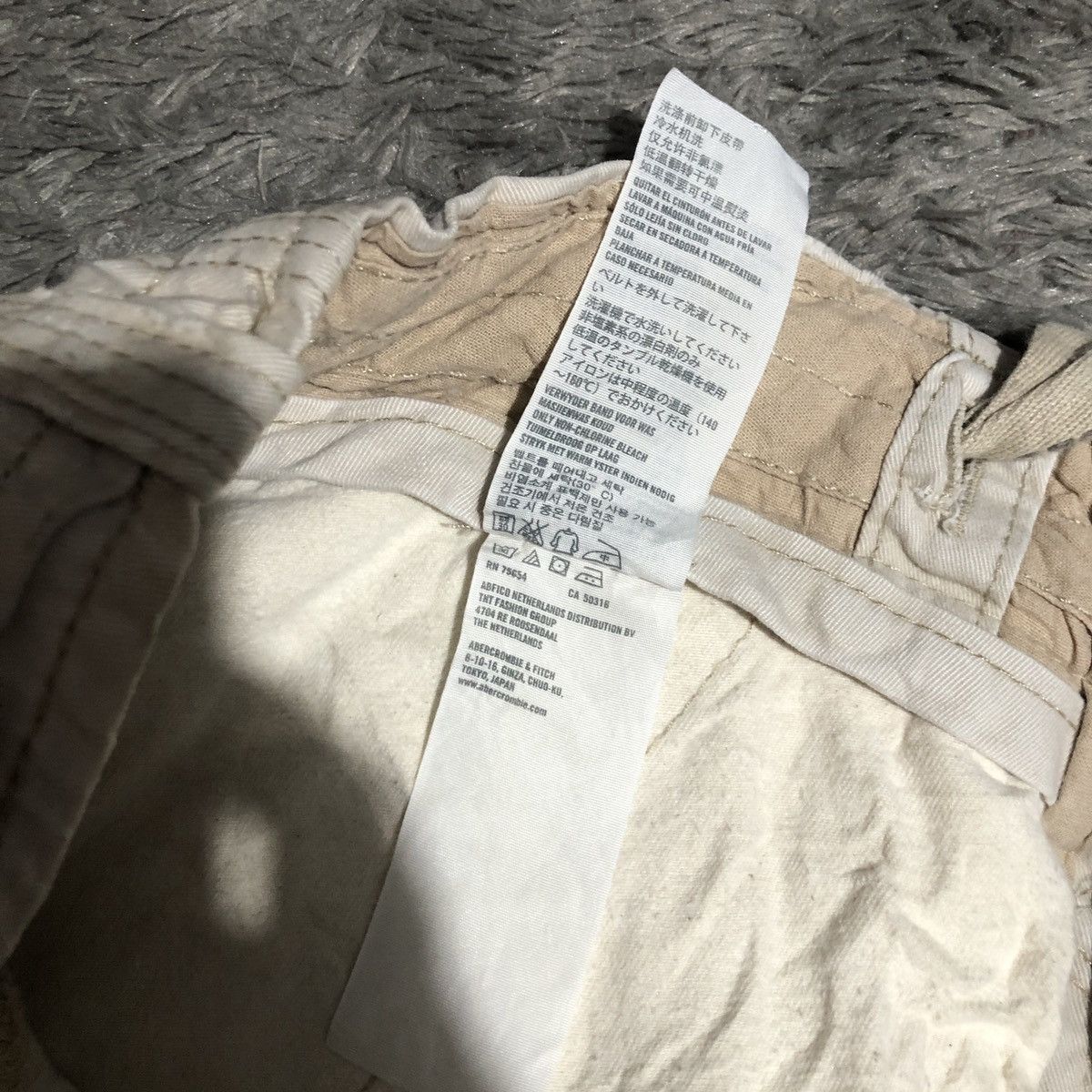 Abercrombie & Fitch × Vintage ABERCROMBIE & FITCH SHORT CARGO PANTS Size US 36 / EU 52 - 7 Thumbnail
